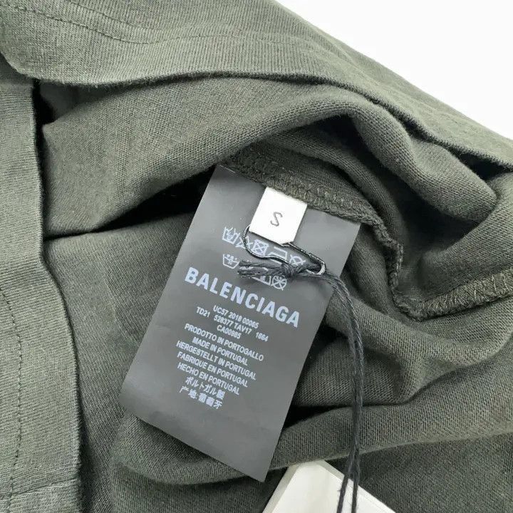 Balenciaga Balenciaga Balenciaga Logo Short Sleeve TShirt -2507 Size US S / EU 44-46 / 1 - 6 Thumbnail