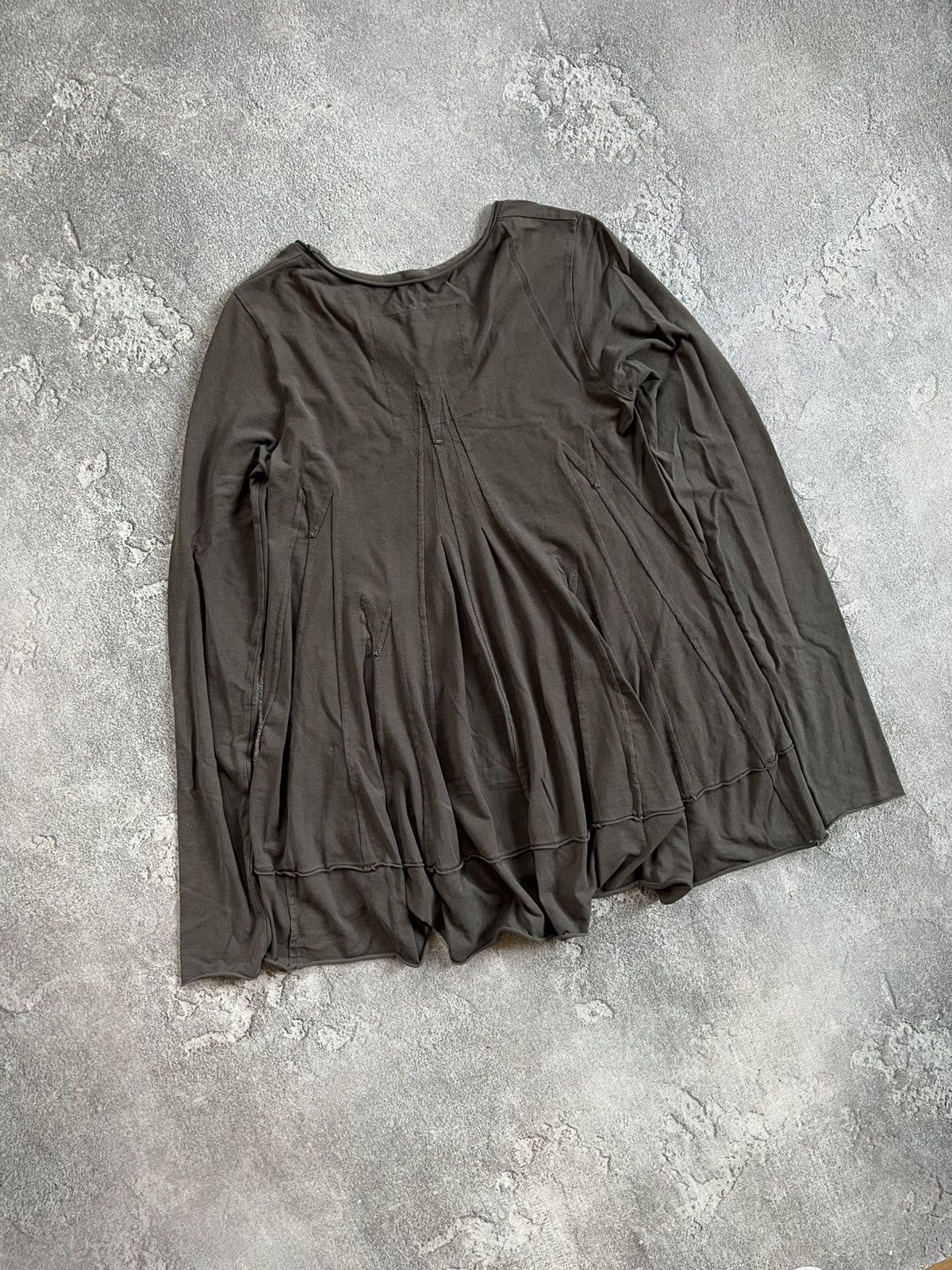 Rundholz Rundholz Black Label Basic Tunic Long Sleeves Asymmetrical Size XS / US 0-2 / IT 36-38 - 4 Thumbnail