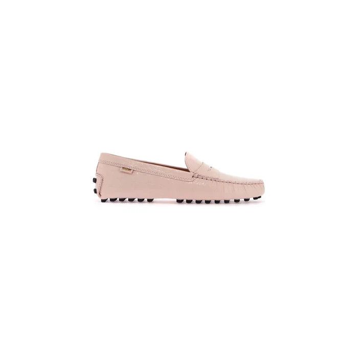 Tod's o1s22i1n1024 Leather Driving Loafers in Pink Size US 6 / IT 36 - 1 Thumbnail