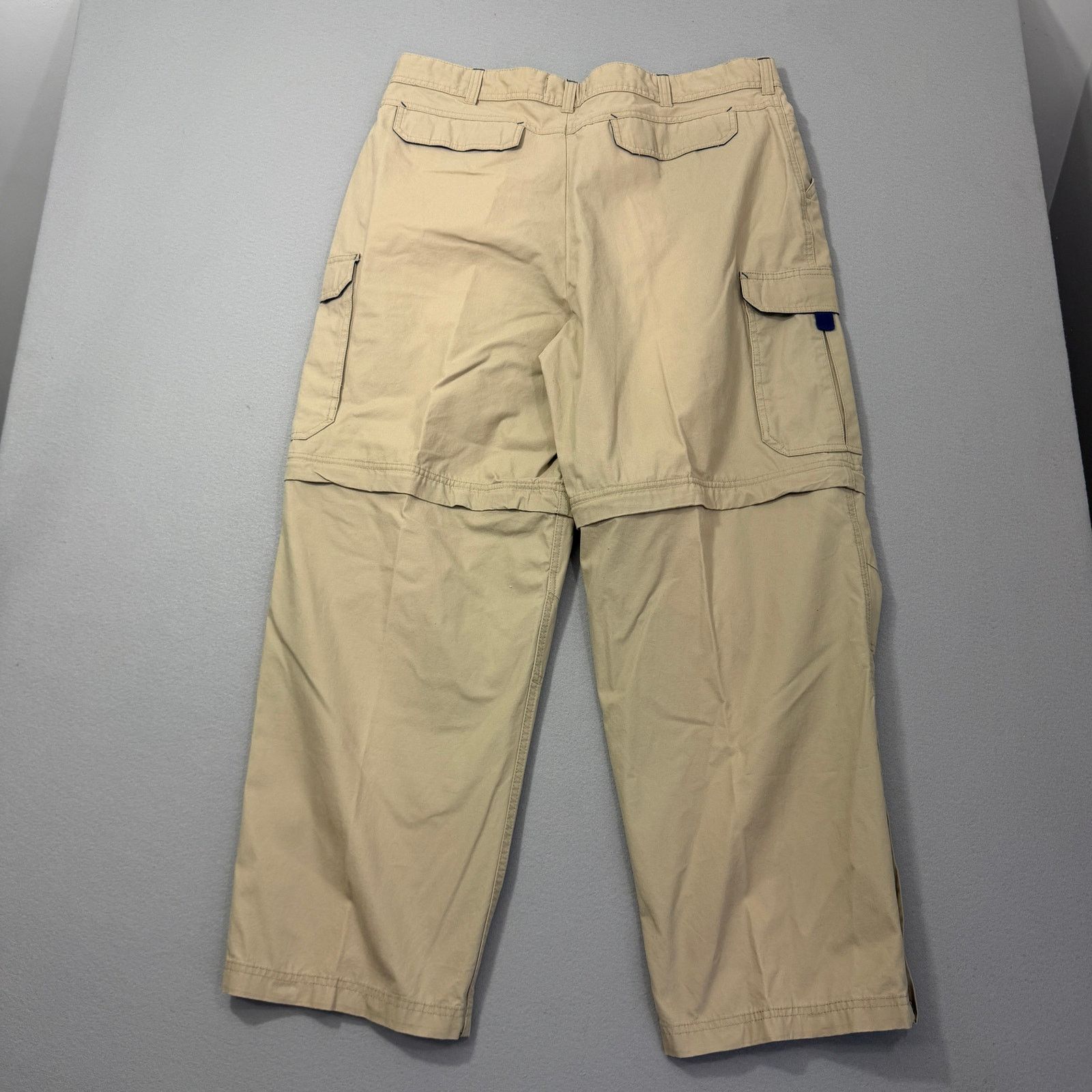 Vintage Vintage Gander Mtn. Convertible Cargo Pants Men's 40x30 Tan Size US 40 / EU 56 - 5 Thumbnail