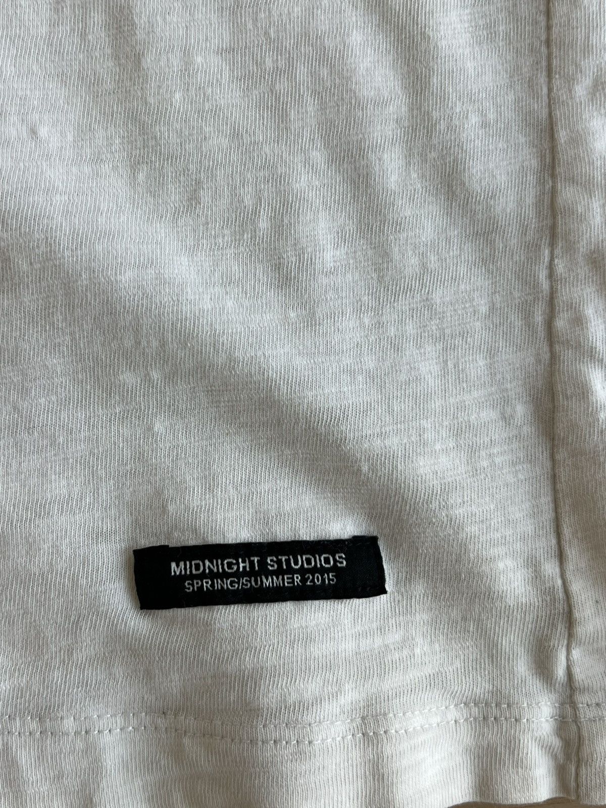 Midnight Studios Midnight Studios Born To Lose White SS15 Logo T-Shirt Size US M / EU 48-50 / 2 - 4 Thumbnail