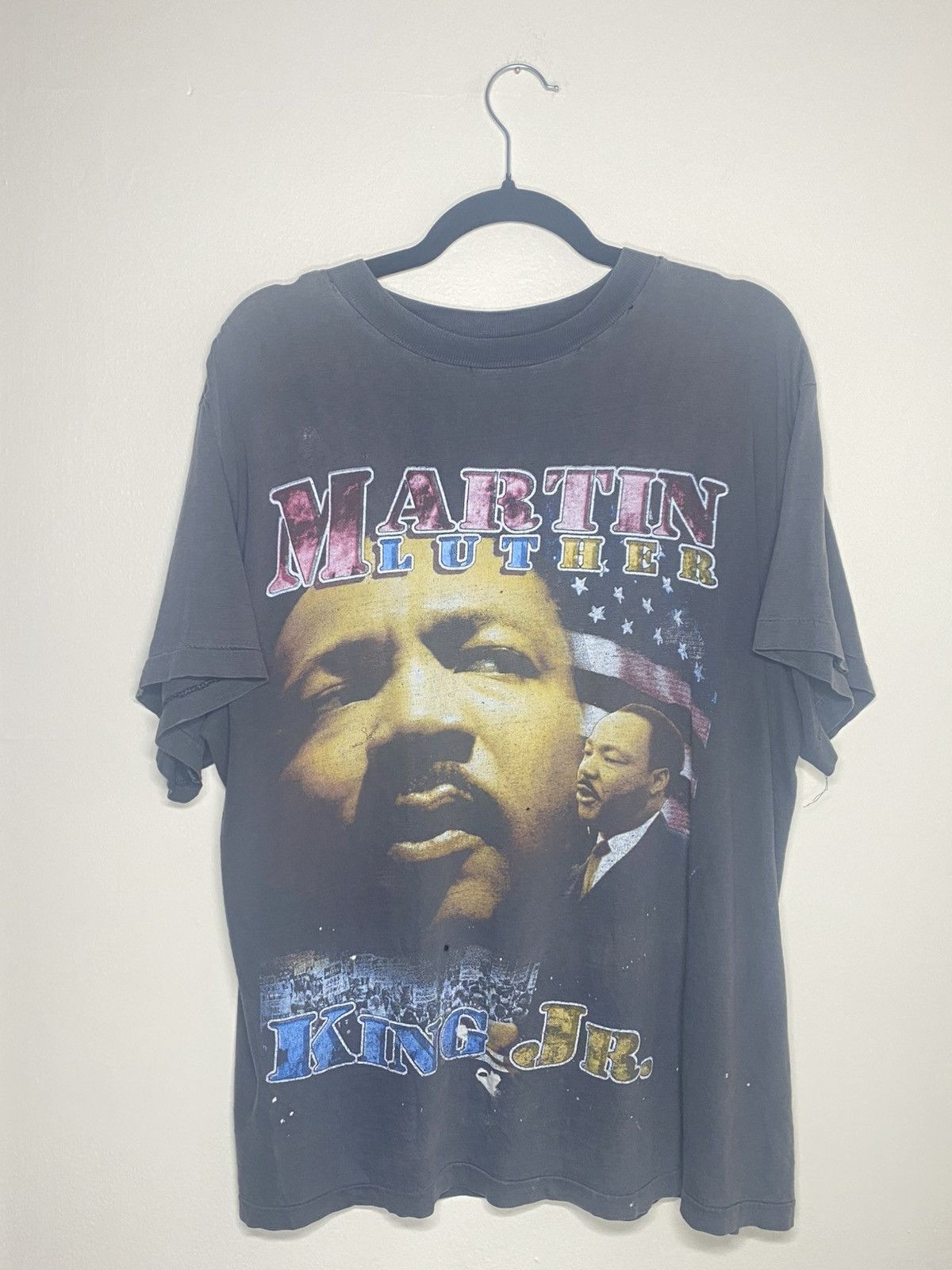 Rap Tees Vintage 1990’s Martin Luther King Jr. Rap Tee All over Print Size US XL / EU 56 / 4 - 1 Thumbnail
