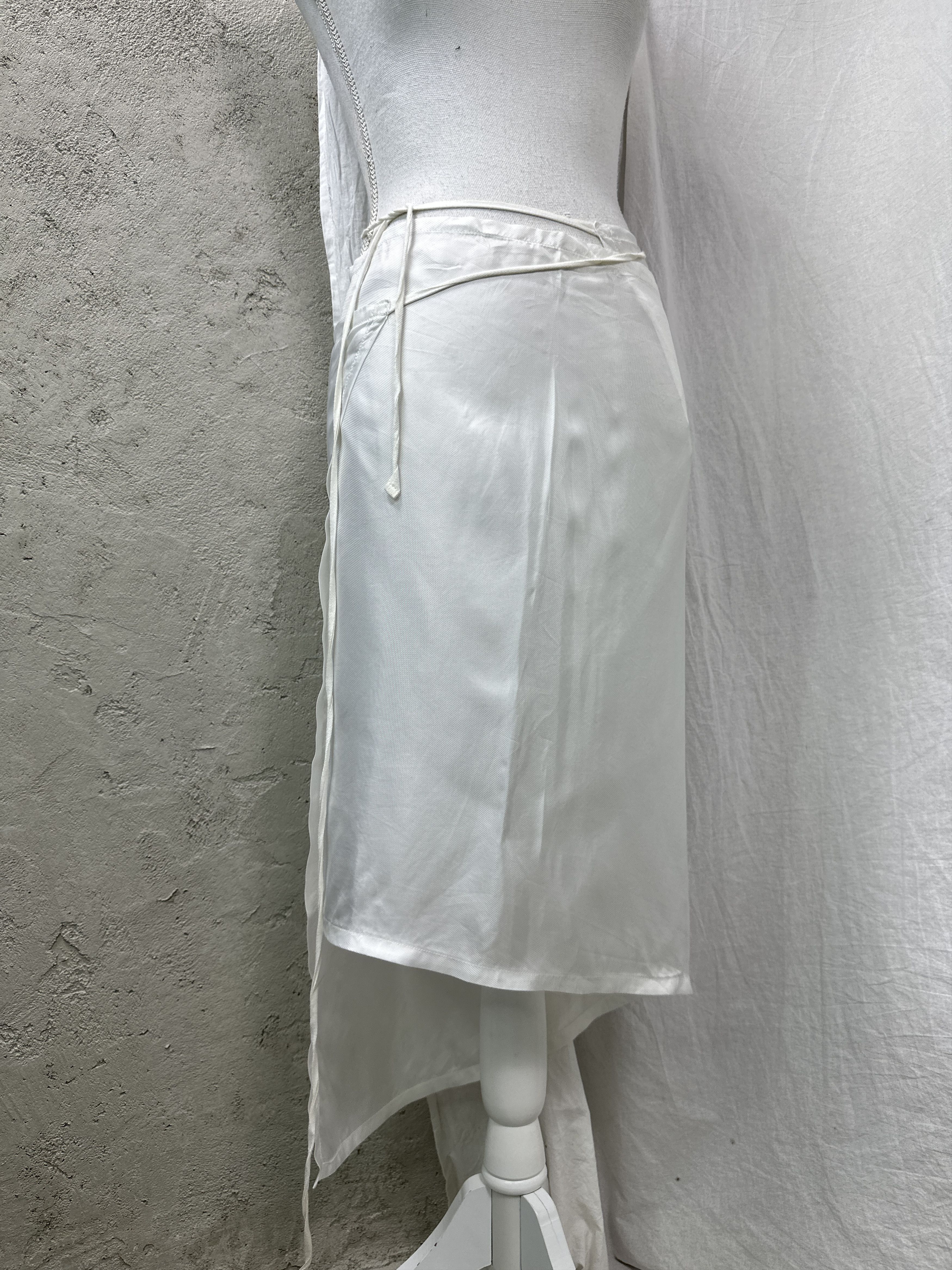 Ann Demeulemeester Vintage Ann Demeulemeester Wrapped Around Skirt Y2K Size 26" / US 2 / IT 38 - 1 Thumbnail