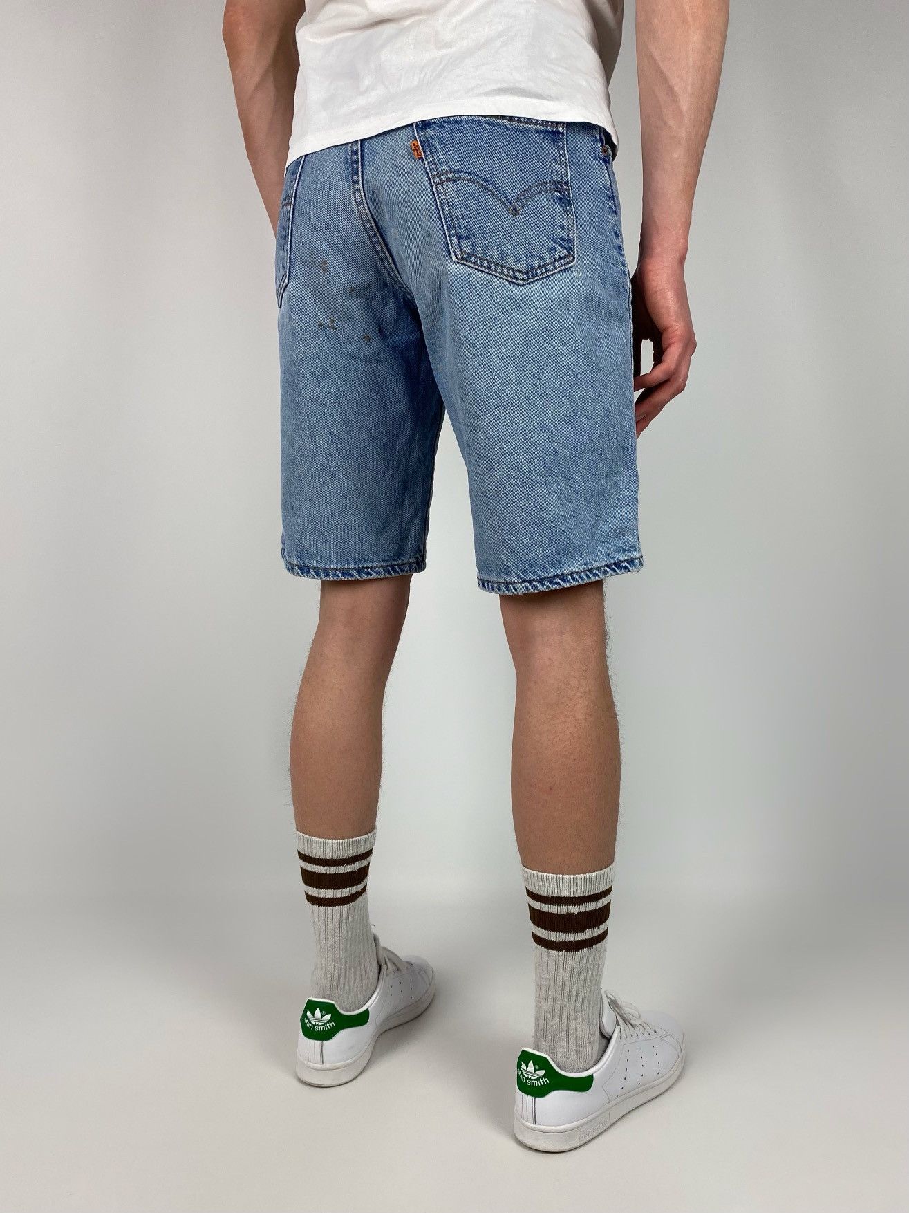 Levi's 1990’s Vintage Levi’s 550 Orange Tab Relaxed Fit Denim Jorts Size US 32 / EU 48 - 12 Thumbnail
