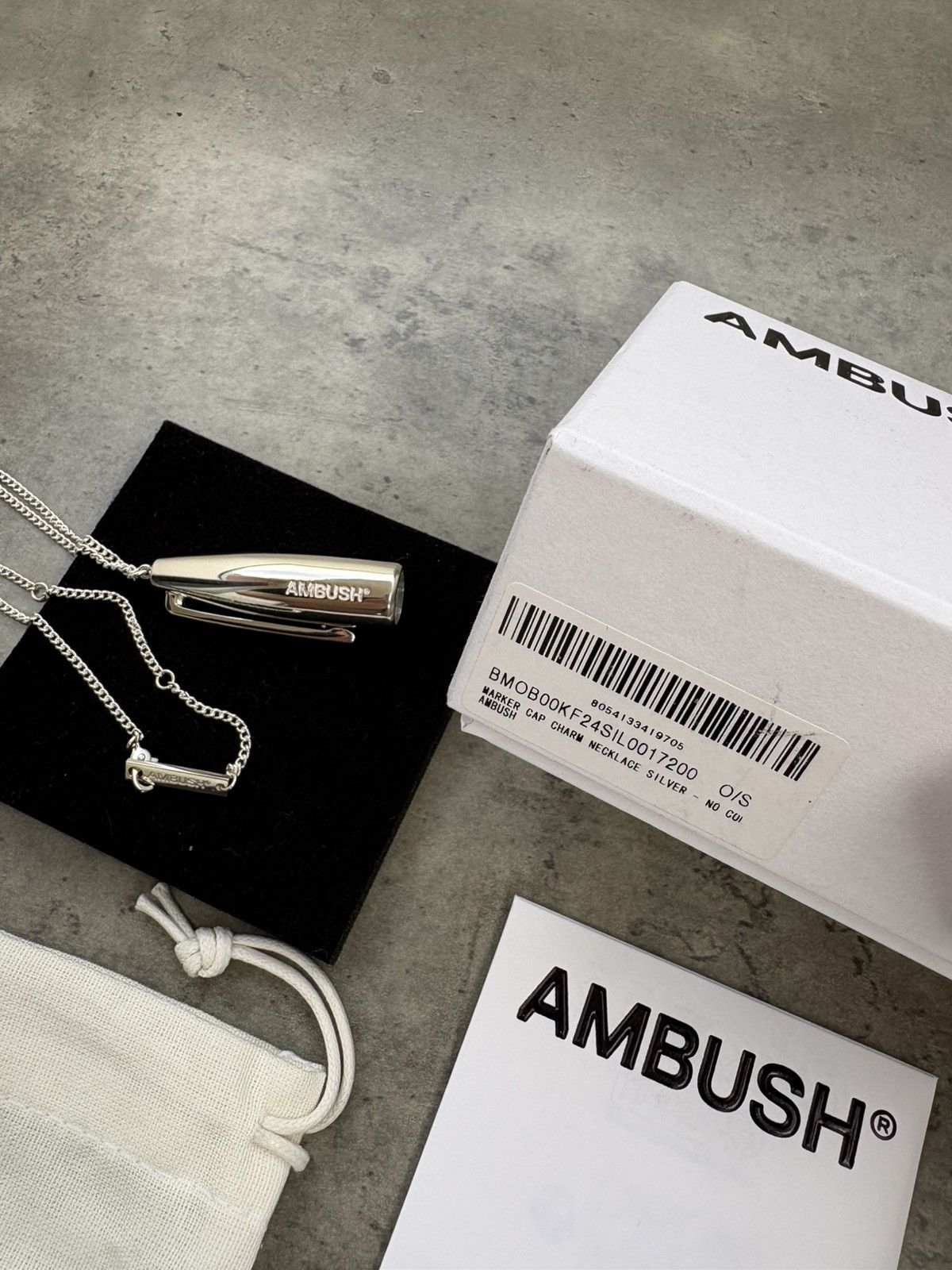Ambush Design AMBUSH marker cap pendant necklace Size ONE SIZE - 8 Thumbnail
