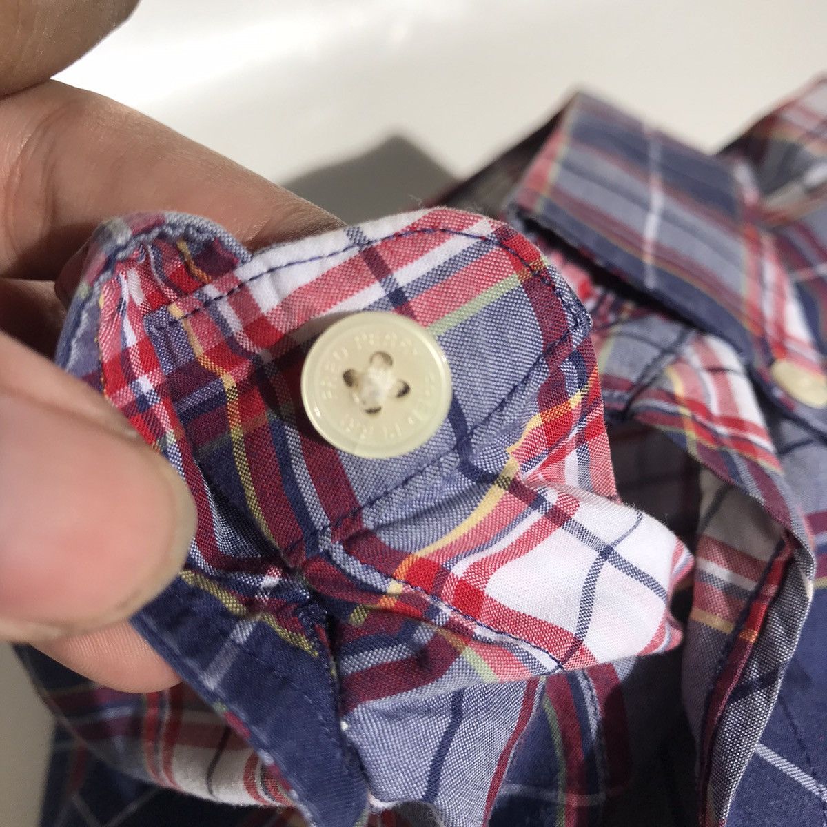Fred Perry × Vintage Fred Perry Plaid Tartan Checkered Shirt Button down trimfit Size US XS / EU 42 / 0 - 15 Thumbnail