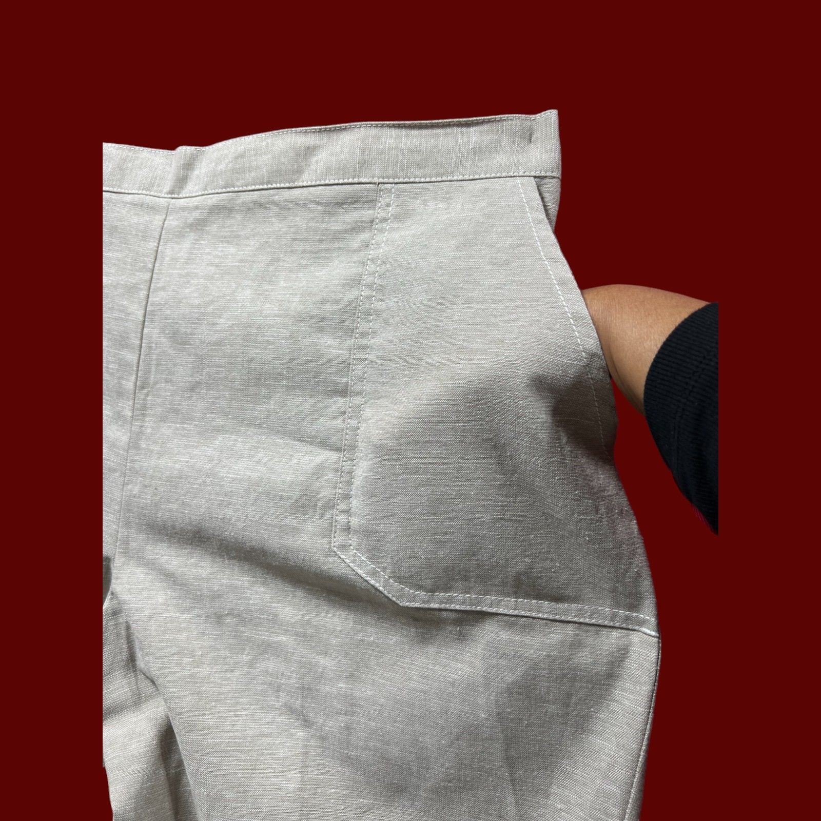 Other Alfred Dunner - Women's Garden Party Mid-Rise Capris - Beige Size 38" / US 16 / IT 52 - 14 Thumbnail