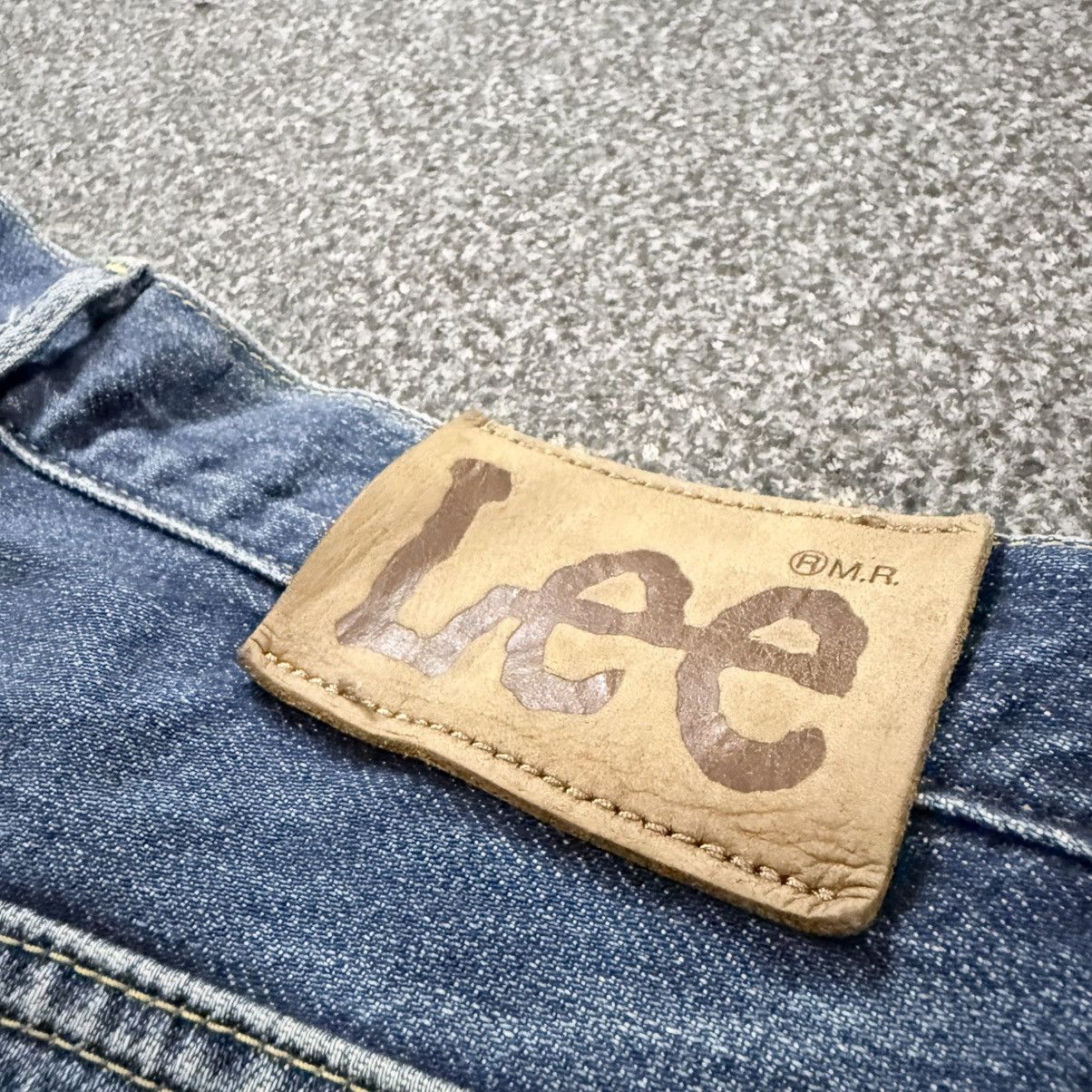 Lee × Number (N)ine Flared Vintage 90s Lee Distressed Faded Japanese Denim Size US 30 / EU 46 - 9 Thumbnail