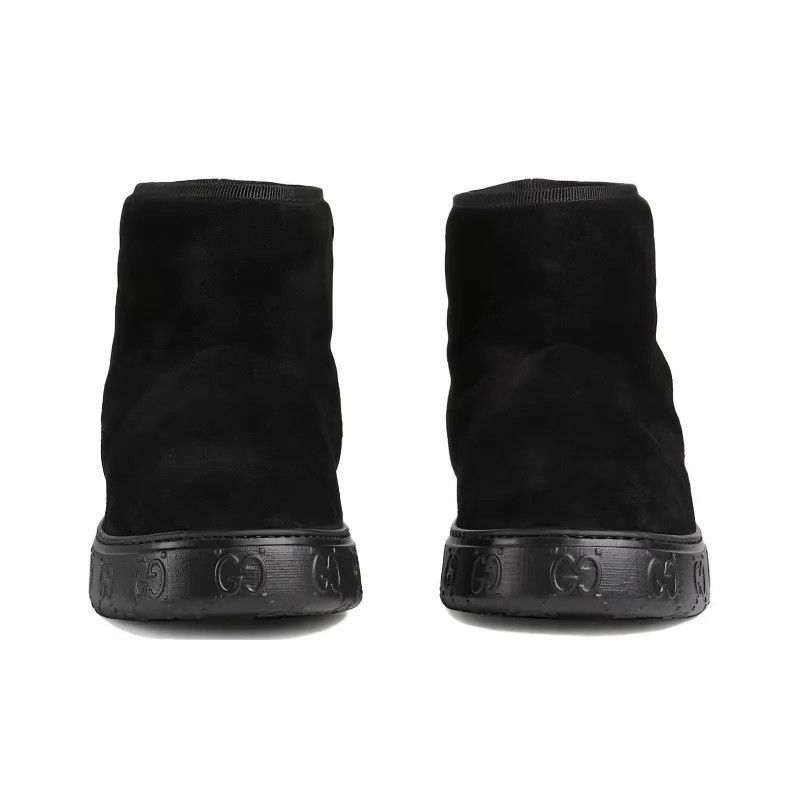 Gucci o1s1wg110425 Women's Ankle Boots in Black Size US 7.5 / IT 37.5 - 4 Thumbnail