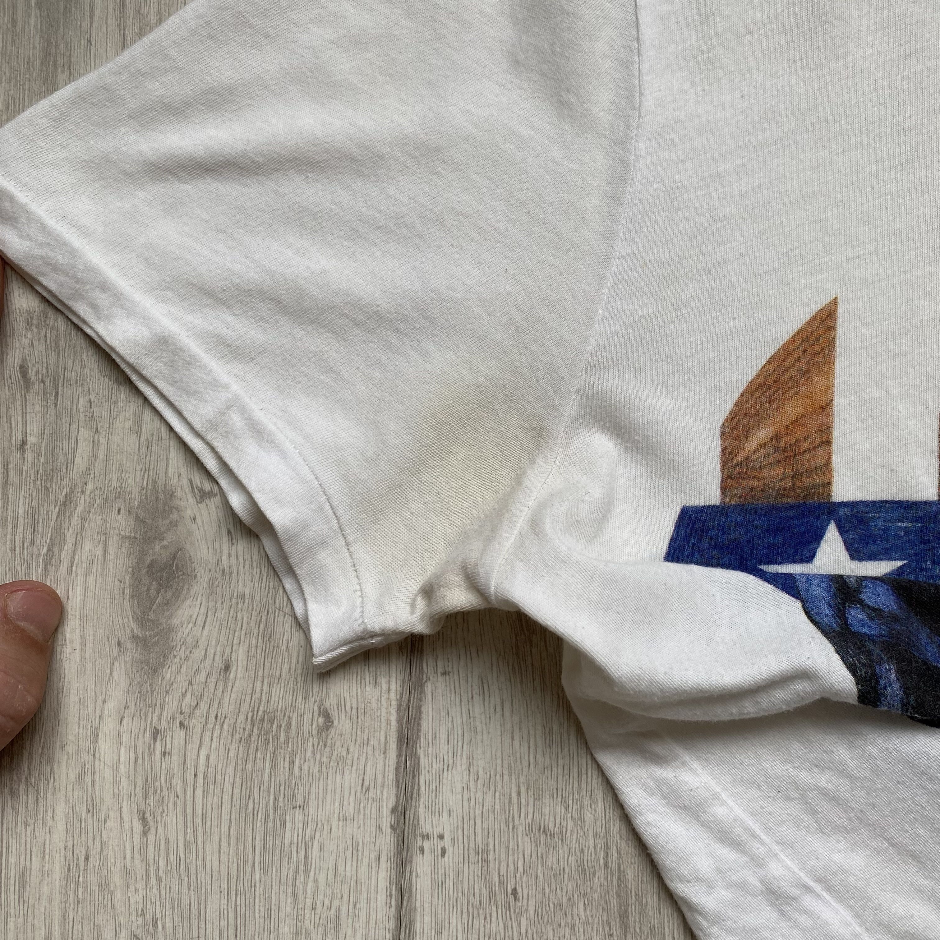 Allsaints 🚀 Allsaint Skull Logo Tee Nasa Huston light t-shirt Size US M / EU 48-50 / 2 - 7 Thumbnail