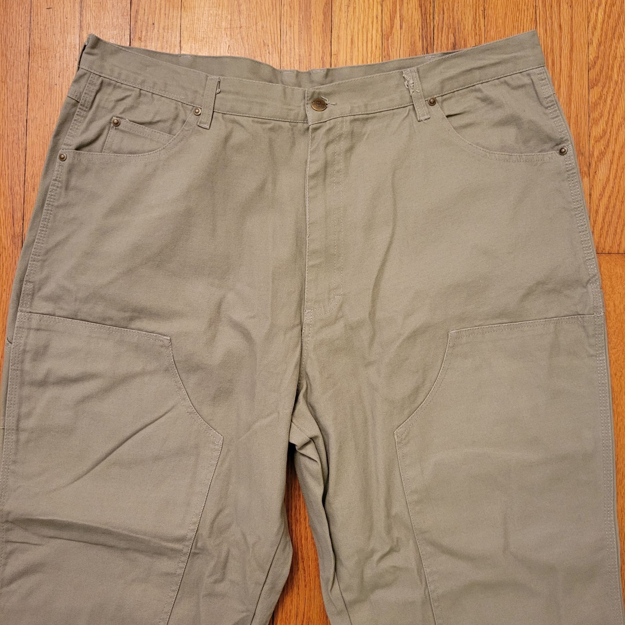 Vintage Bear River Workwear Double Front Carpenter Pants 42x30 Heavy Size US 42 / EU 58 - 8 Thumbnail