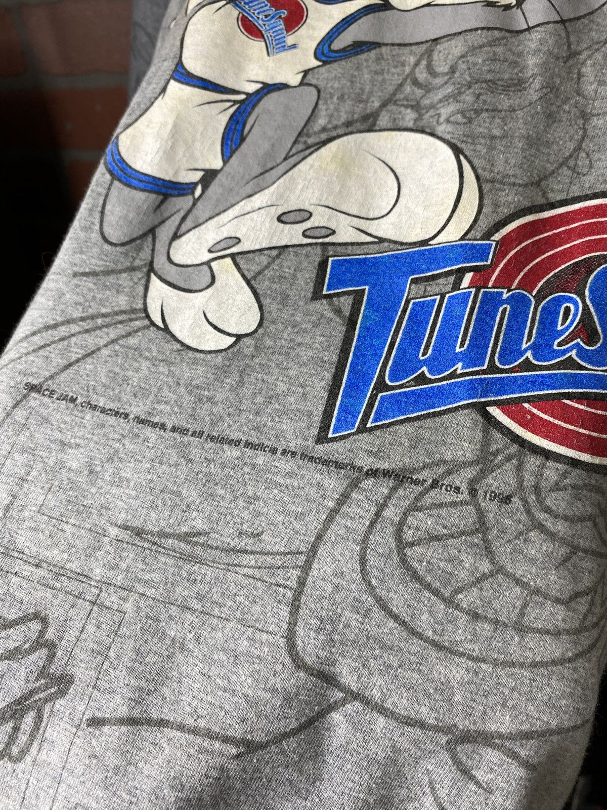 Vintage Vintage 90’s Space Jam Movie T-Shirt Vtg Looney Tunes Medium Size US M / EU 48-50 / 2 - 5 Thumbnail