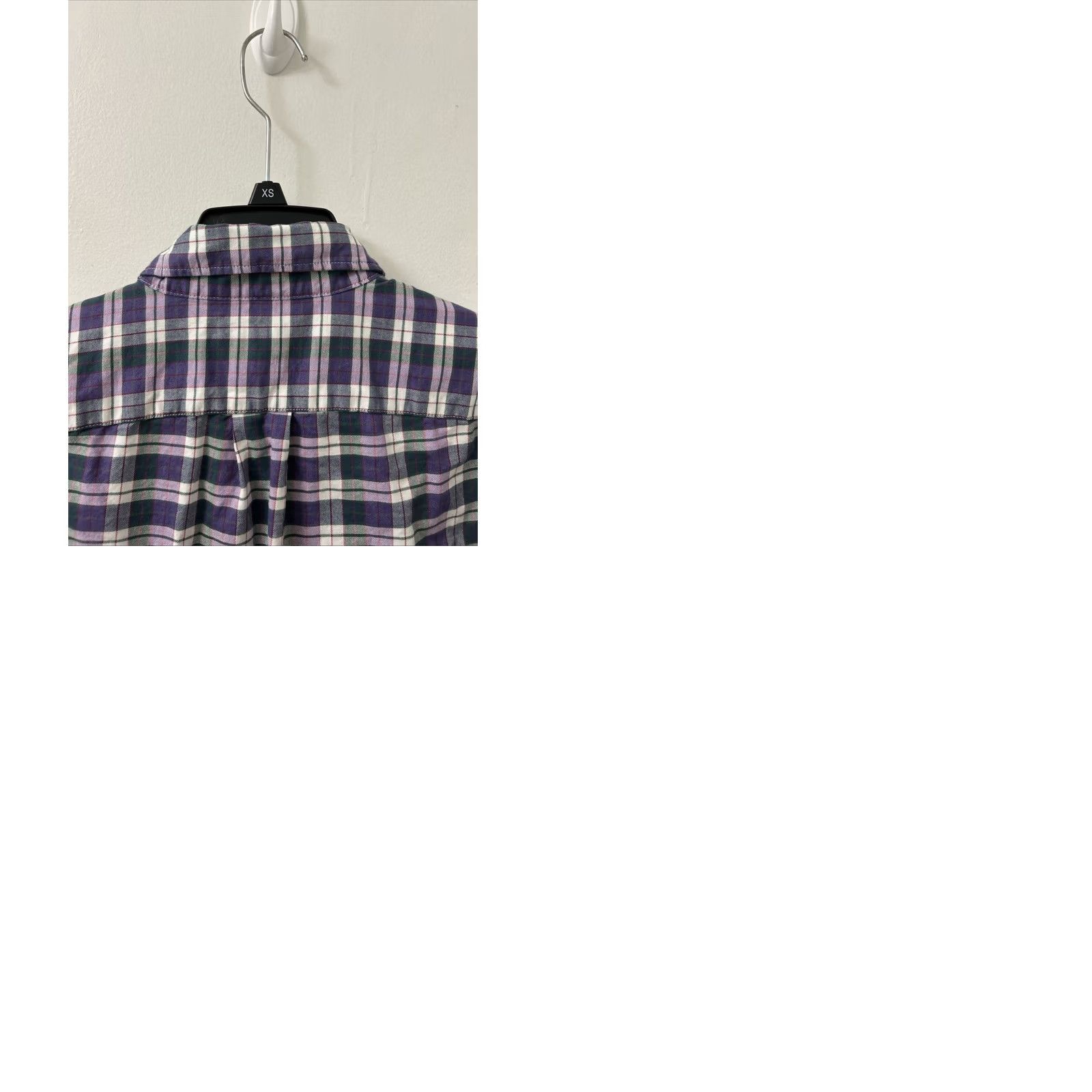 J.Crew J.Crew Broken-In Oxford Shirt Mens M Purple Plaid Organic Cotton Slim Fit L/S - Button-Down Collar, Classic, Preppy, Lightweight, Pockets Size US M / EU 48-50 / 2 - 9 Thumbnail