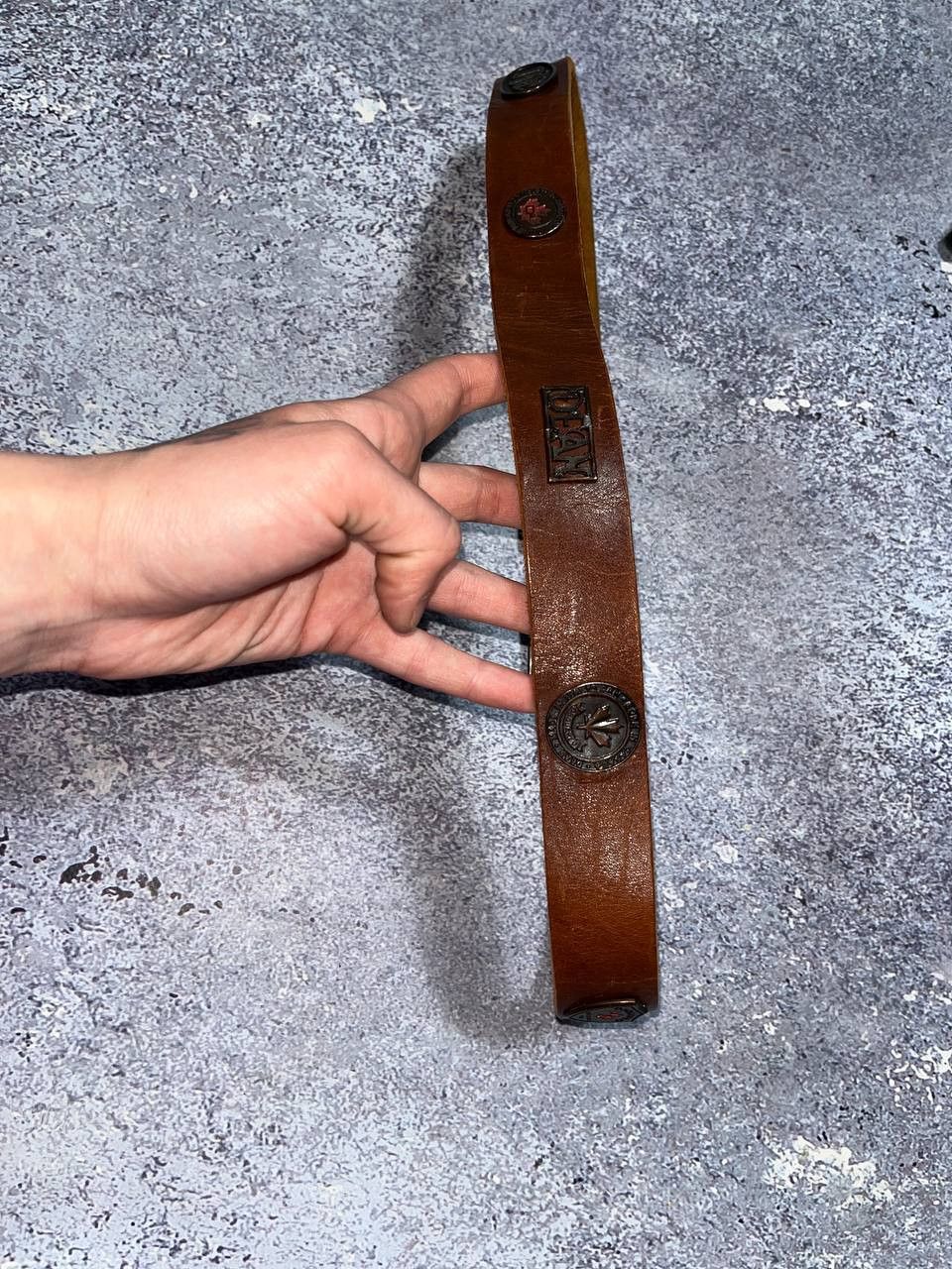 Dsquared2 Vintage Style Dsquared2 Leather Belt Streetwear Multi LoGo Size ONE SIZE - 14 Thumbnail