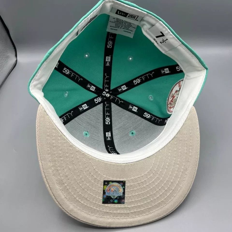 New Era Buffalo Bisons Hat Men 7 1/2 59Fifty New Era MiLB Fitted Cap Size ONE SIZE - 7 Thumbnail