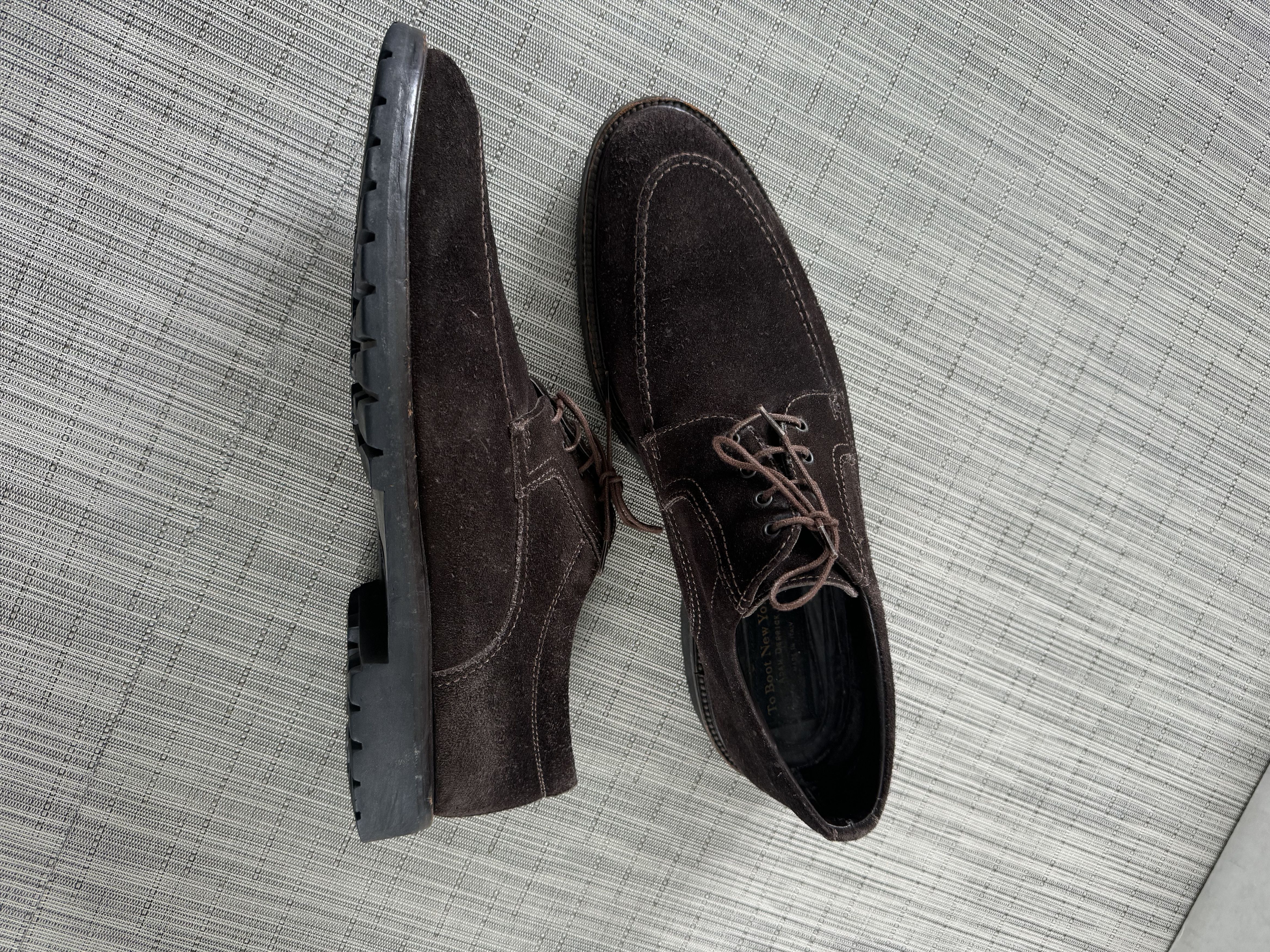Other The Boot New York: Adam Derrick Brown Suede Shoes Size US 12 / EU 45 - 2 Thumbnail