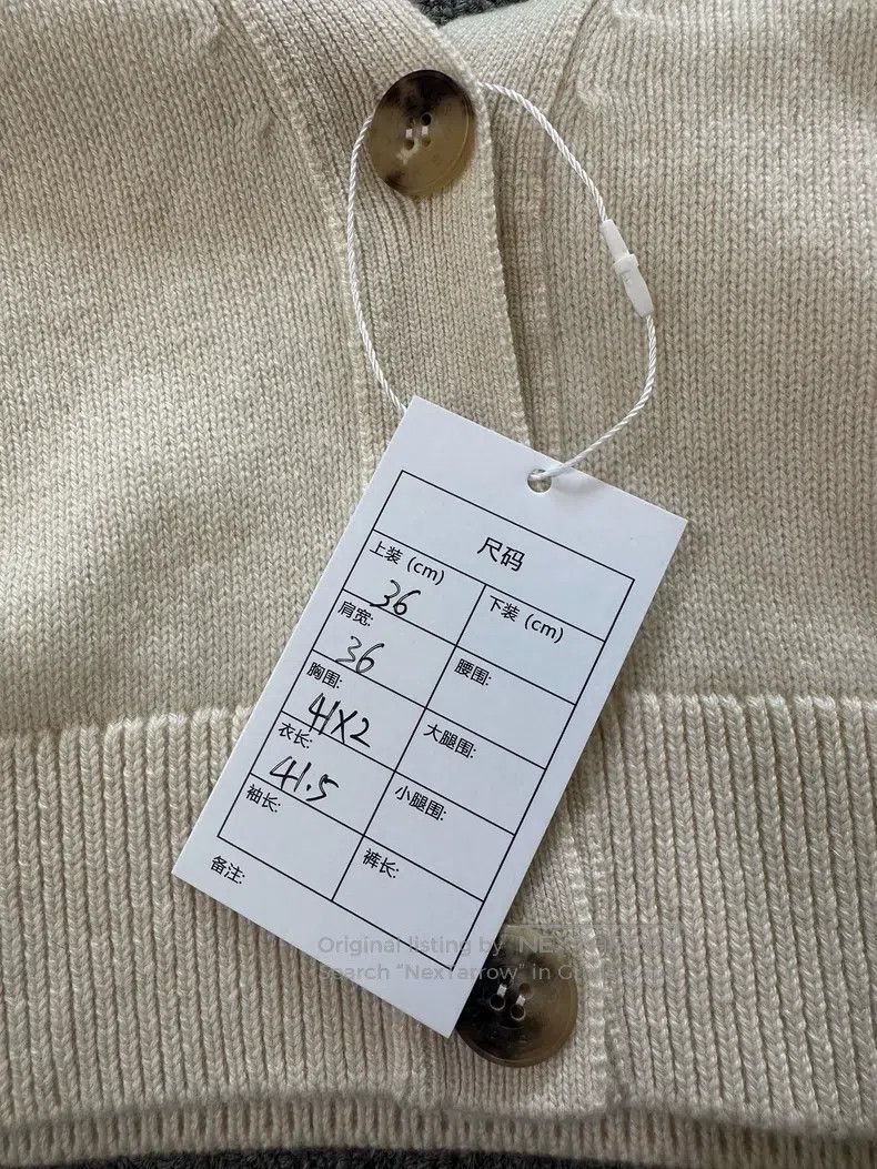 Hermes Hermes Spring/Summer 2024 beige single-breasted cashmere k Size XS / US 0-2 / IT 36-38 - 7 Thumbnail
