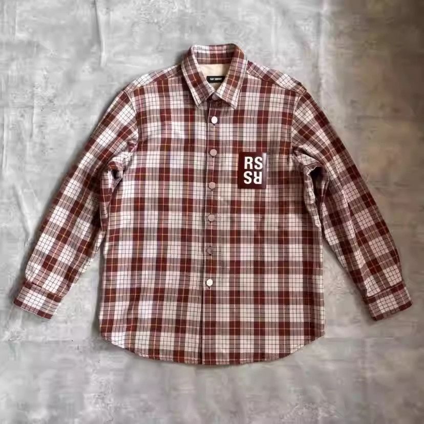Raf Simons Raf Simons Plaid Leather Shirt Jacket-2505 Size US L / EU 52-54 / 3 - 1 Thumbnail