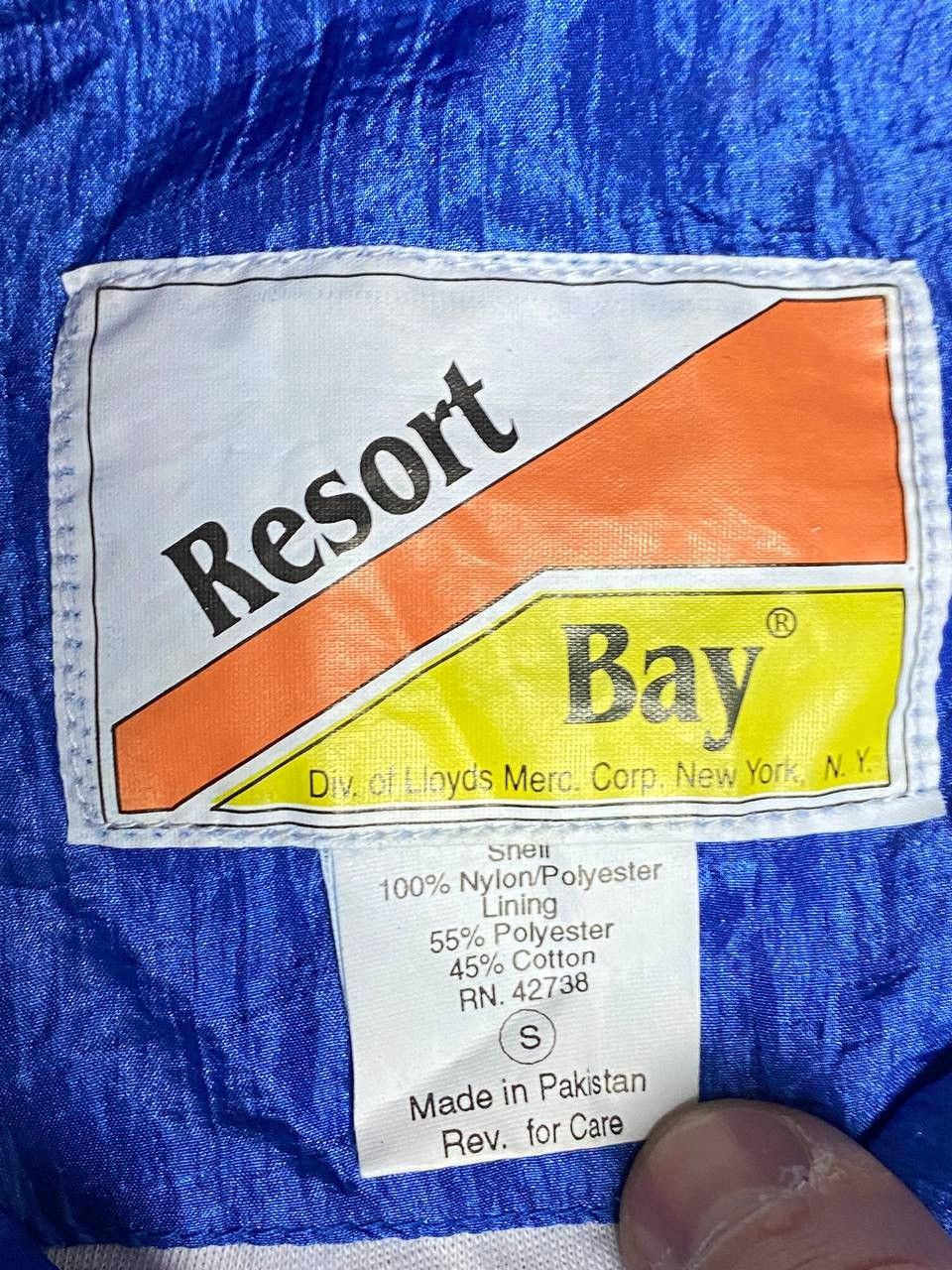 Vintage Vintage 90s Resort Bay Abstract Picasso Windbreaker Jacket S Size US S / EU 44-46 / 1 - 23 Thumbnail