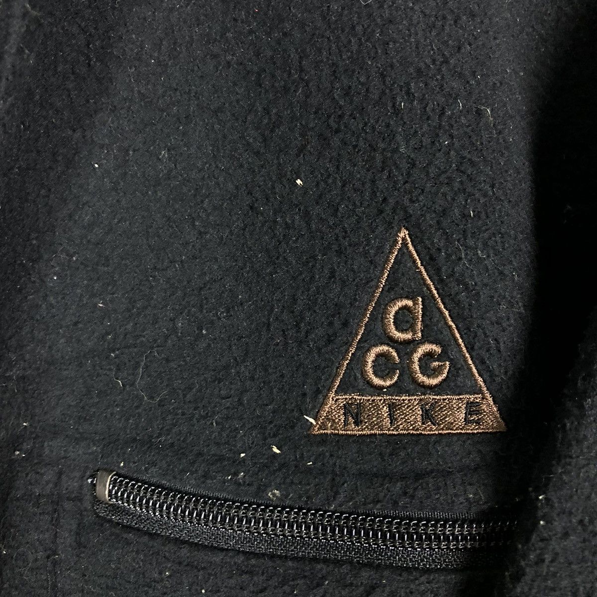 Nike ACG 🔥Iconic Black Vintage Fleece Pull Over Jacket Nike ACG Size US L / EU 52-54 / 3 - 13 Thumbnail