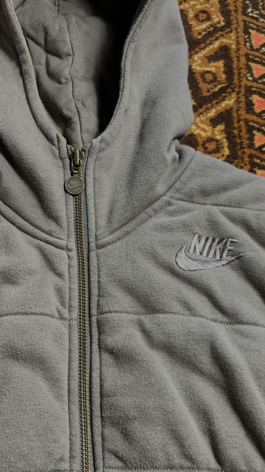 Nike × Vintage Y2K Vintage Nike Brown Jacket Women Size M / US 6-8 / IT 42-44 - 9 Thumbnail