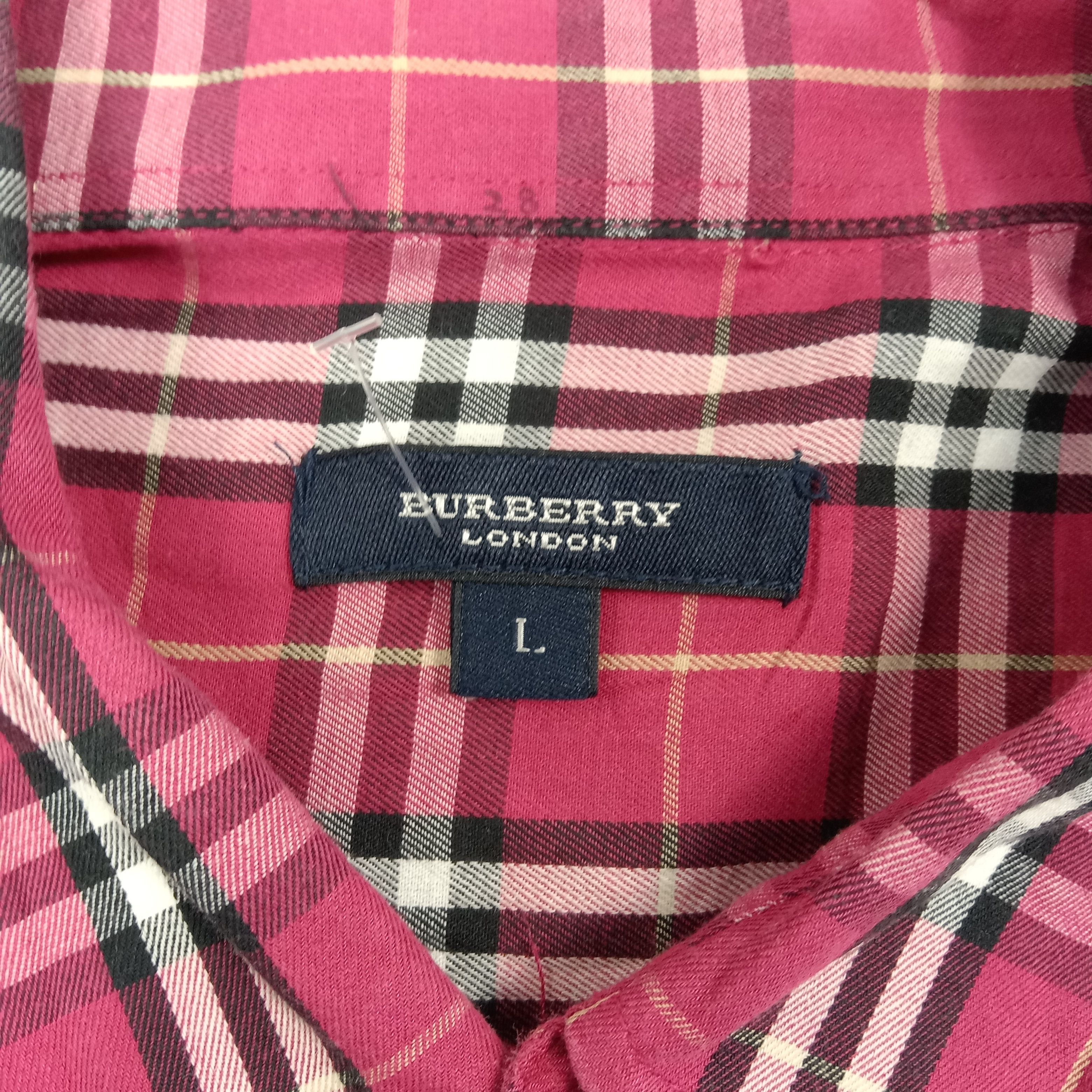 Burberry Burberry Nova Check Button Up Shirt C267N67 Size US L / EU 52-54 / 3 - 3 Thumbnail