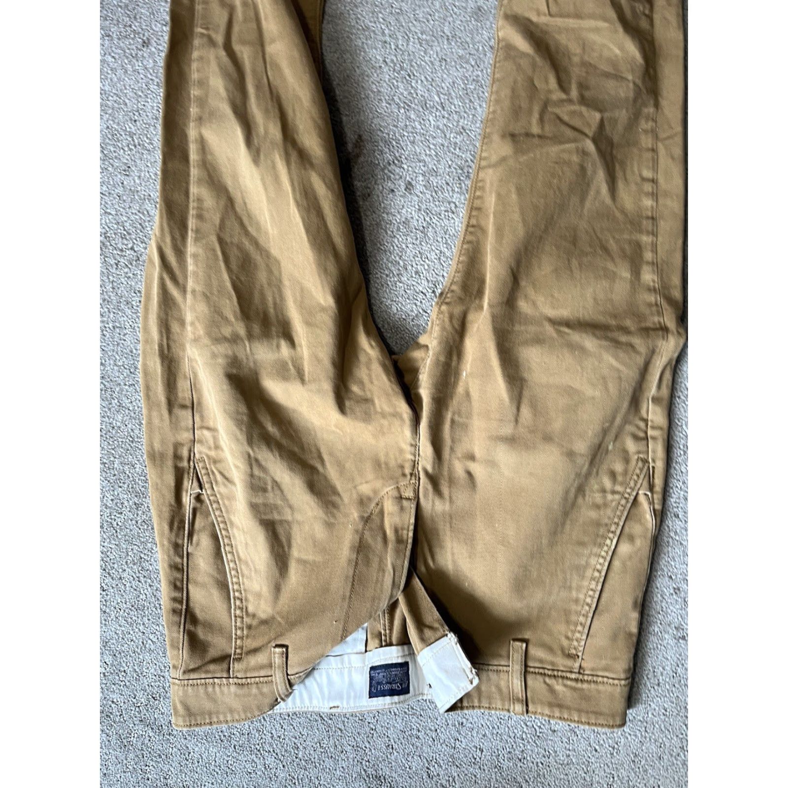 Levi's Levi's Khaki Chino Jogger Pants 29x32 Tapered Regular Men's Jeans Size US 29 - 4 Thumbnail