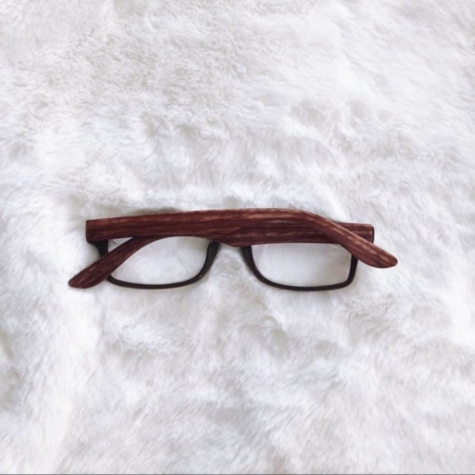 Other Ava Light Wood Black Reading Glasses Size ONE SIZE - 9 Thumbnail