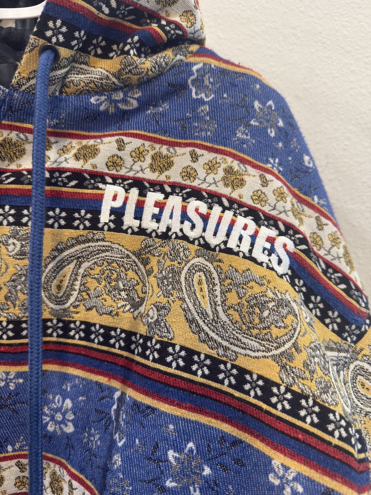 Pleasures Pleasures Paisley Heavy Hoody Size US L / EU 52-54 / 3 - 2 Thumbnail