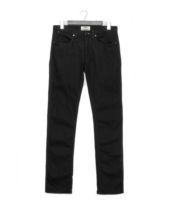 Acne Studios Acne Studios Max Cash Black Denim Pant Jeans | Grailed