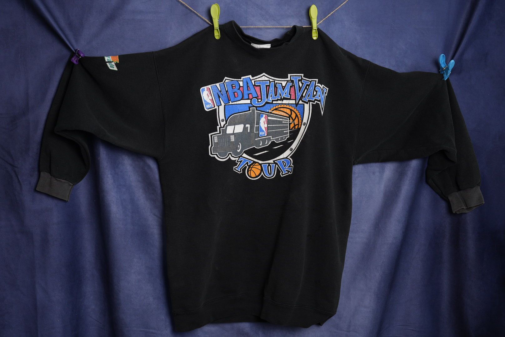 NBA Jam Van Tour Crewneck · Rare Vintage