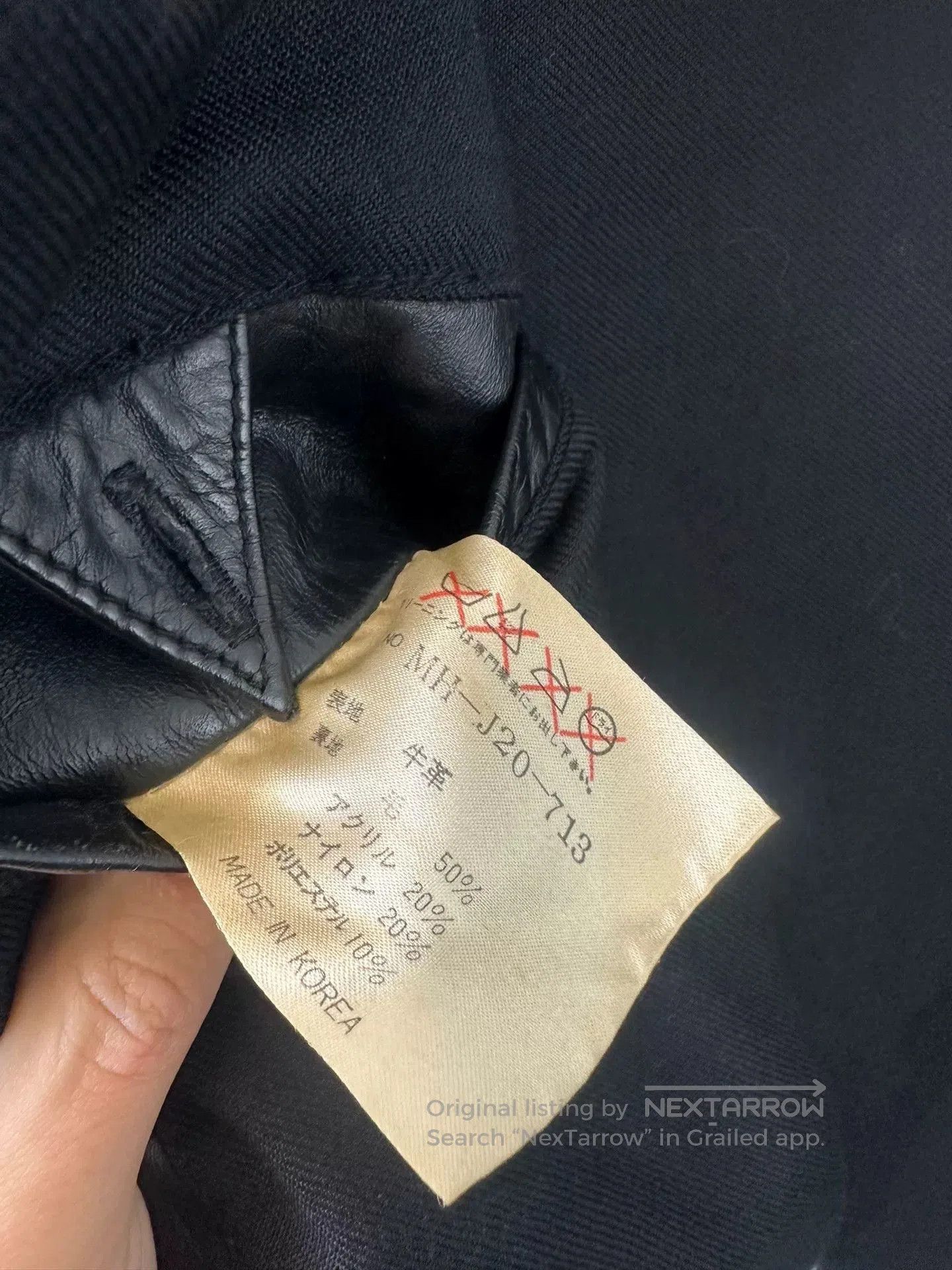 Yohji Yamamoto Yohji Yamamoto Men's Leather Parka Coat. Size US M / EU 48-50 / 2 - 6 Thumbnail