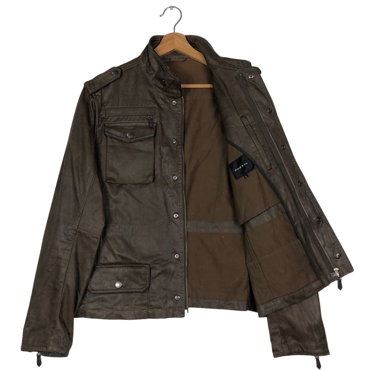 If Six Was Nine 🔥Parachute Bondage Cropped Biket Jacket Male & Co Japan Size US L / EU 52-54 / 3 - 11 Thumbnail