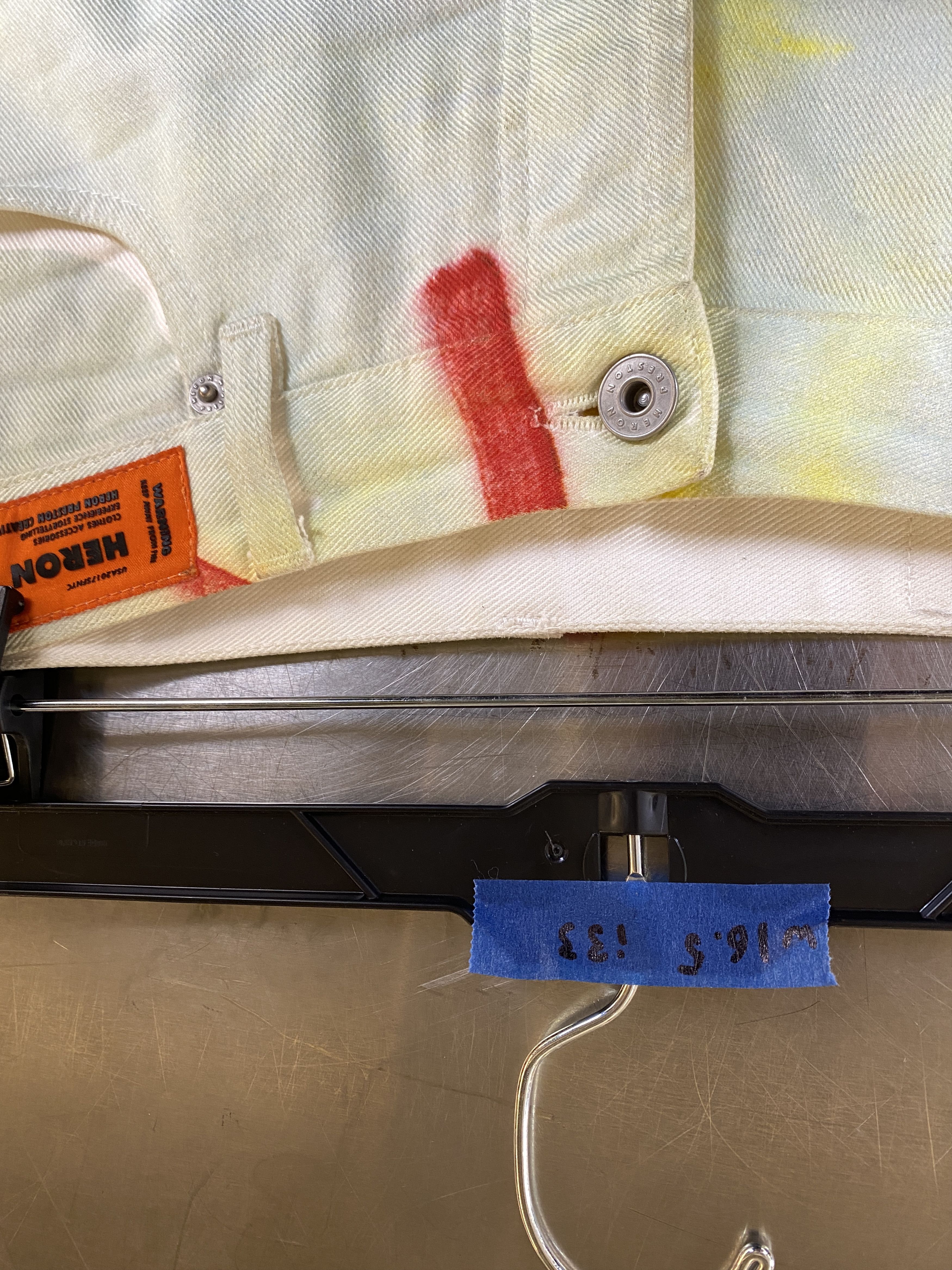 Heron Preston $645 HERON PRESTON X KENNY SCHARF JEANS Size US 30 / EU 46 - 11 Thumbnail