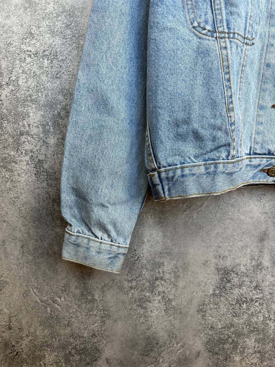 Diesel Diesel Sport Denim Jacket Light Wash Cropped Trucker Size L / US 10 / IT 46 - 6 Thumbnail
