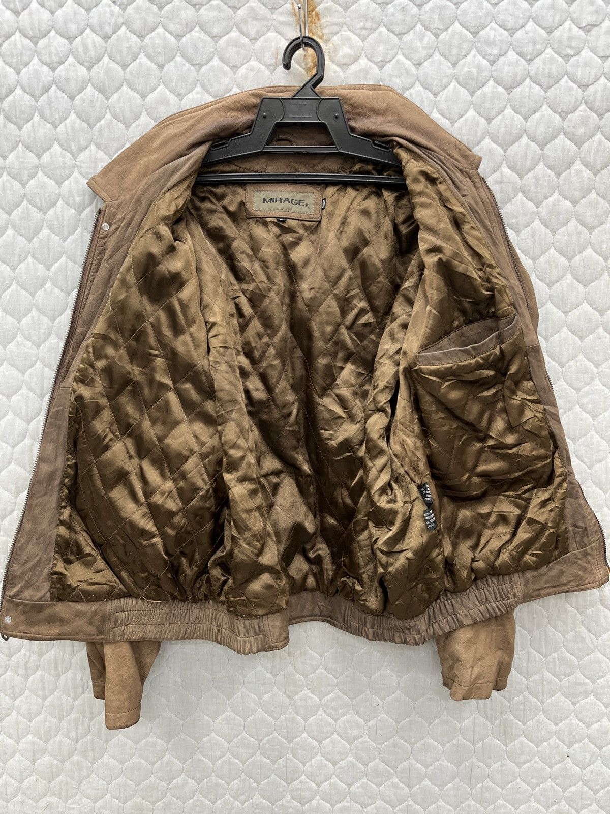 Mirage 🔥🔥🔥ARCHIVE MIRAGE LEATHER JACKET Size US L / EU 52-54 / 3 - 10 Thumbnail