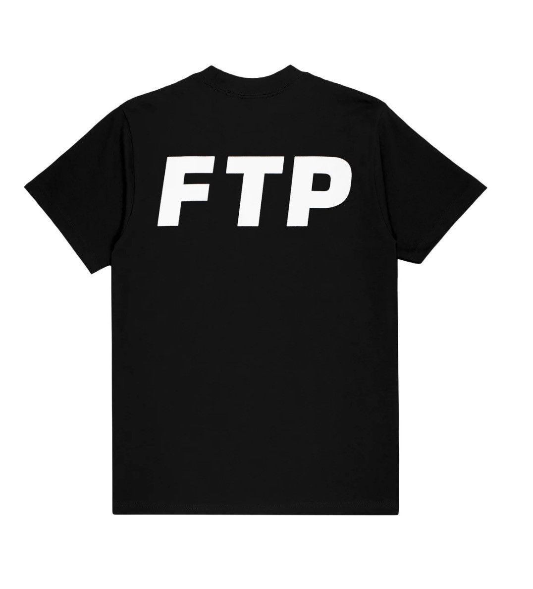Fuck The Population FTP FUCKTHEPOPULATION Flocked logo tee BLACK sz XL IN HAND Size US XL / EU 56 / 4 - 4 Thumbnail