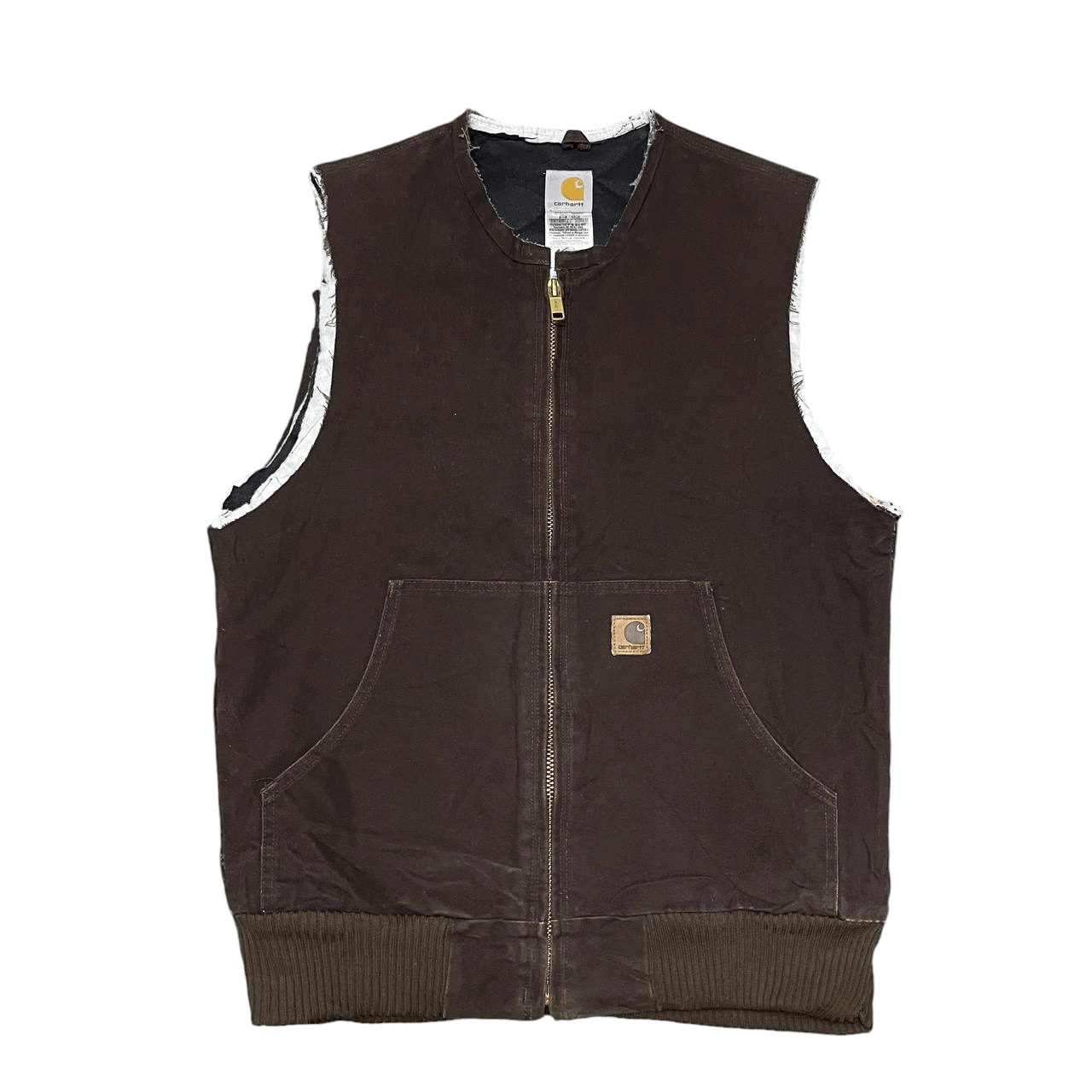Carhartt Vintage Carhartt Cutoffs Active Jacket to Vest Size US L / EU 52-54 / 3 - 1 Thumbnail