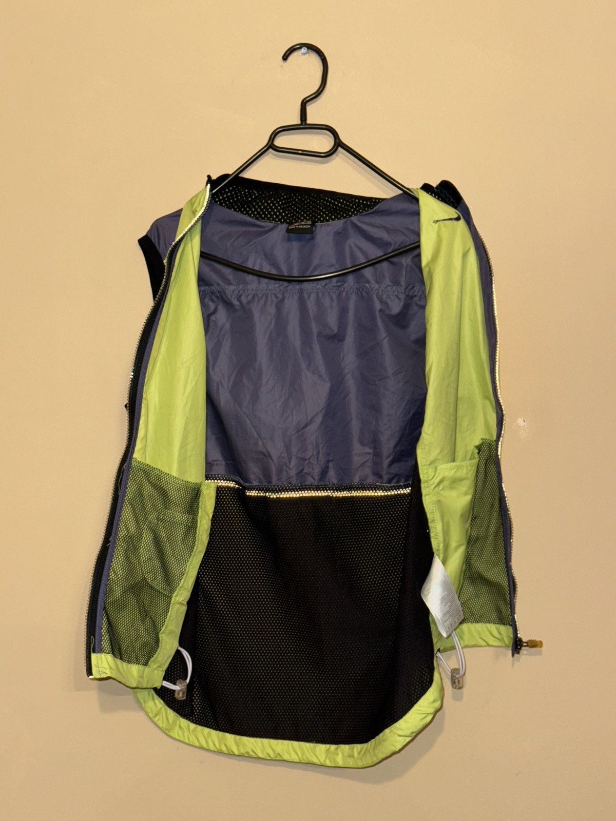 Nike × Vintage Vintage 90s Vest Nike Light Exercise Hiking Running Zip Up Size US M / EU 48-50 / 2 - 8 Thumbnail