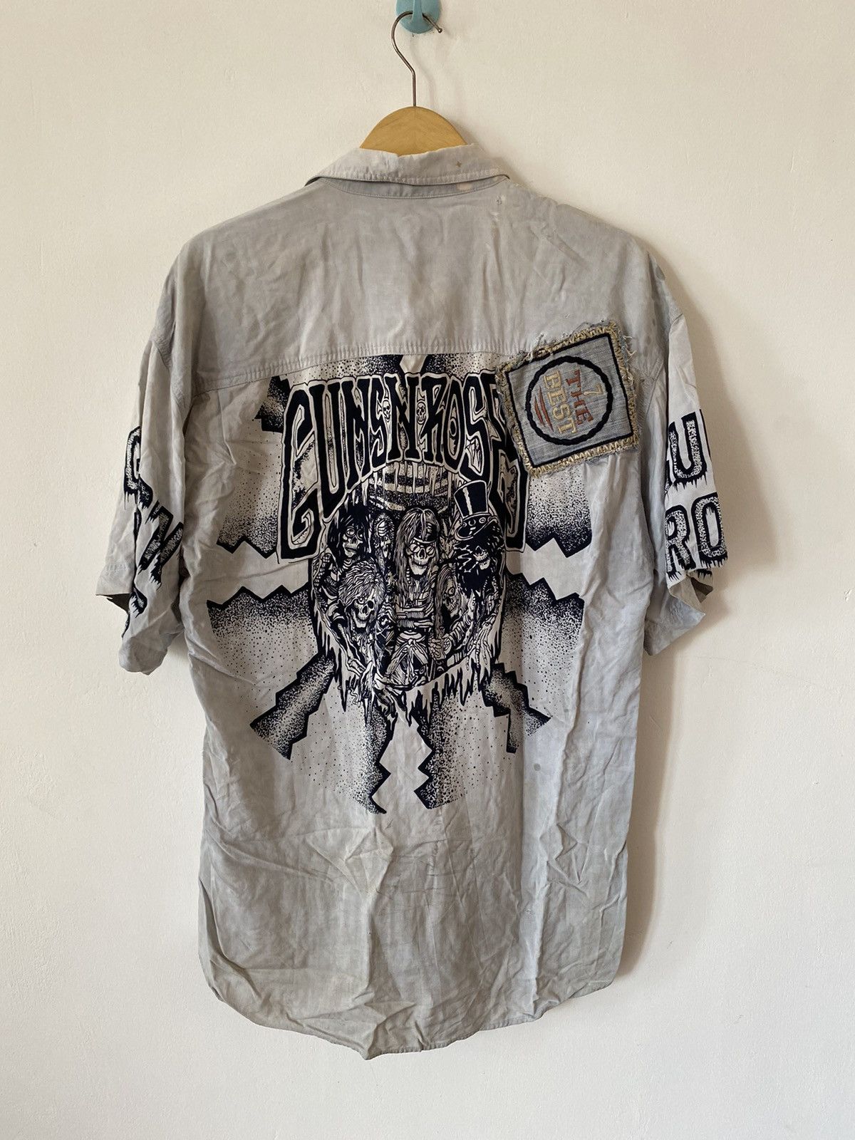 Guns N' Roses × Vintage Guns N Roses button Shirt Size US XL / EU 56 / 4 - 6 Thumbnail