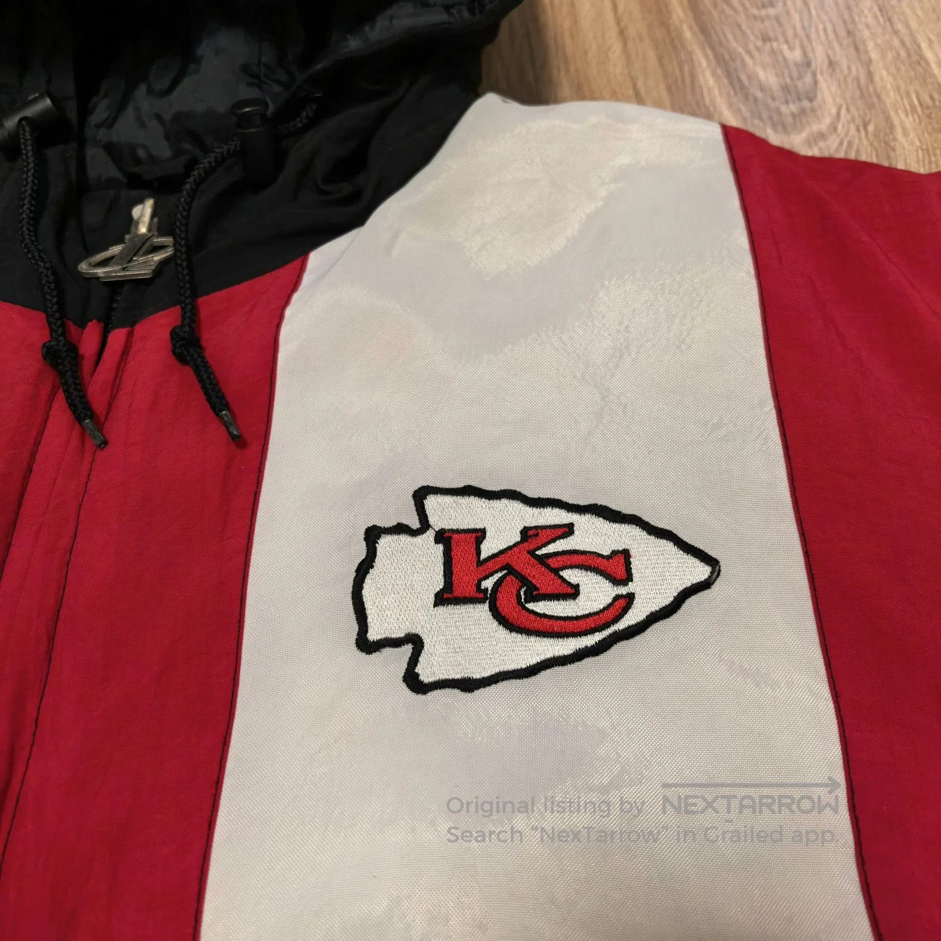 Vintage 90s NFL Kansas City Chiefs Jacket. Size US XL / EU 56 / 4 - 3 Thumbnail