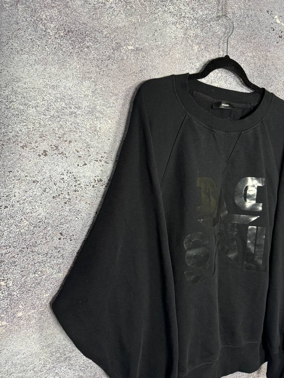 Diesel Diesel Sweatshirt Black Logo Streetwear XL Size Size US XL / EU 56 / 4 - 5 Thumbnail