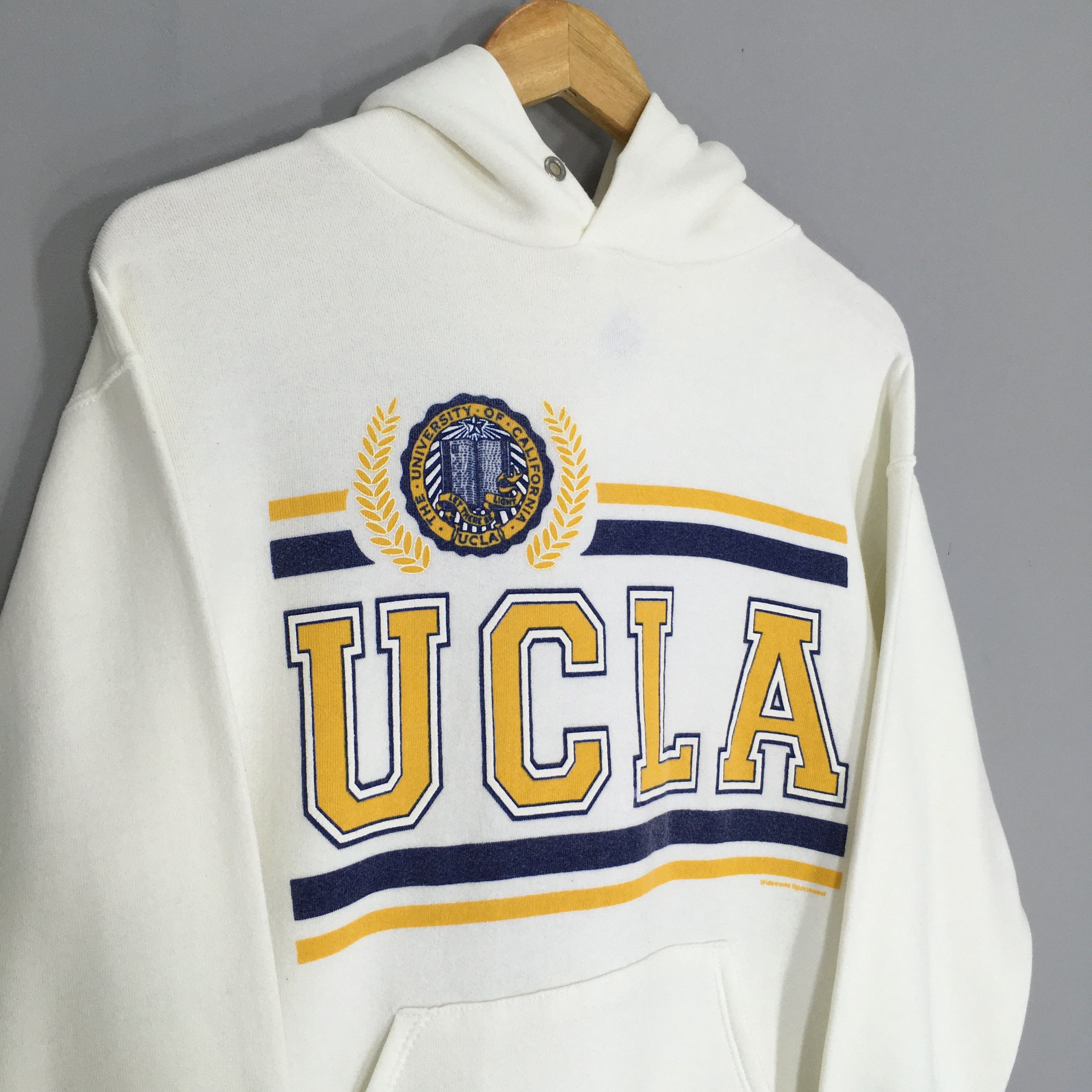 Jerzees × Vintage Vintage 90s University Of California Los Angeles Hoodie Size US M / EU 48-50 / 2 - 3 Thumbnail