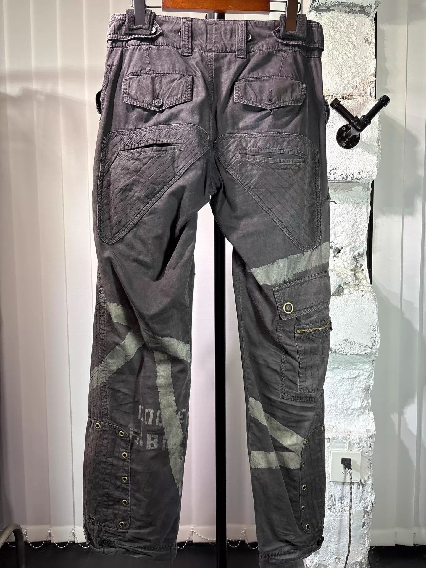 Dolce & Gabbana Dolce&Gabbana 04ss Tie-up Cargo Pants 44 Size US 28 / EU 44 - 2 Thumbnail