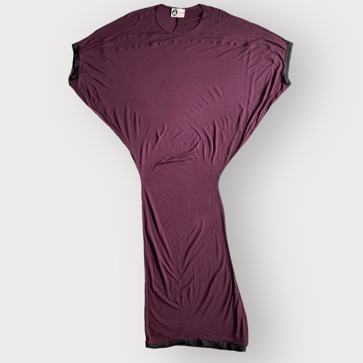 Lanvin Jersey Batwing Sleeve Dress