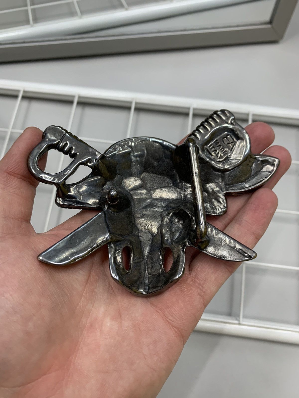 Vintage Skull belt Made in Italy vintage Size ONE SIZE - 6 Thumbnail