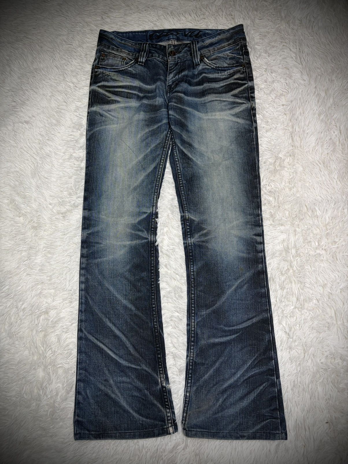 Japanese Brand Rare Casva whisker denim flared Size US 32 / EU 48 - 2 Thumbnail