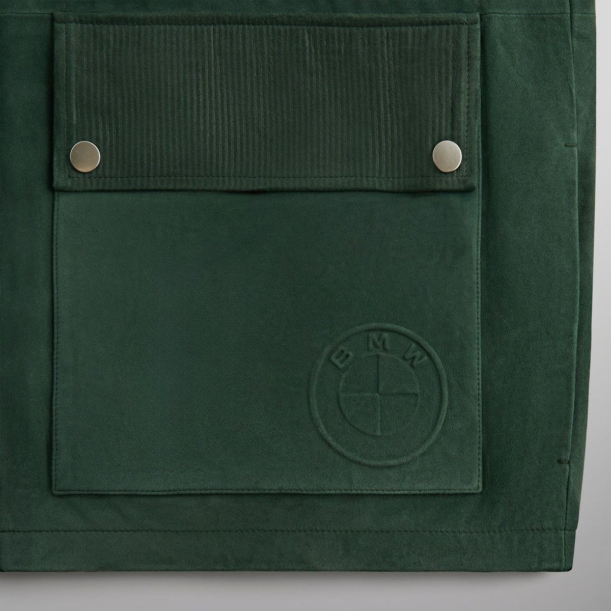 Kith Kith for BMW Finn Suede Jacket in “Vitality” (Dark Green) XL Size US XL / EU 56 / 4 - 6 Thumbnail