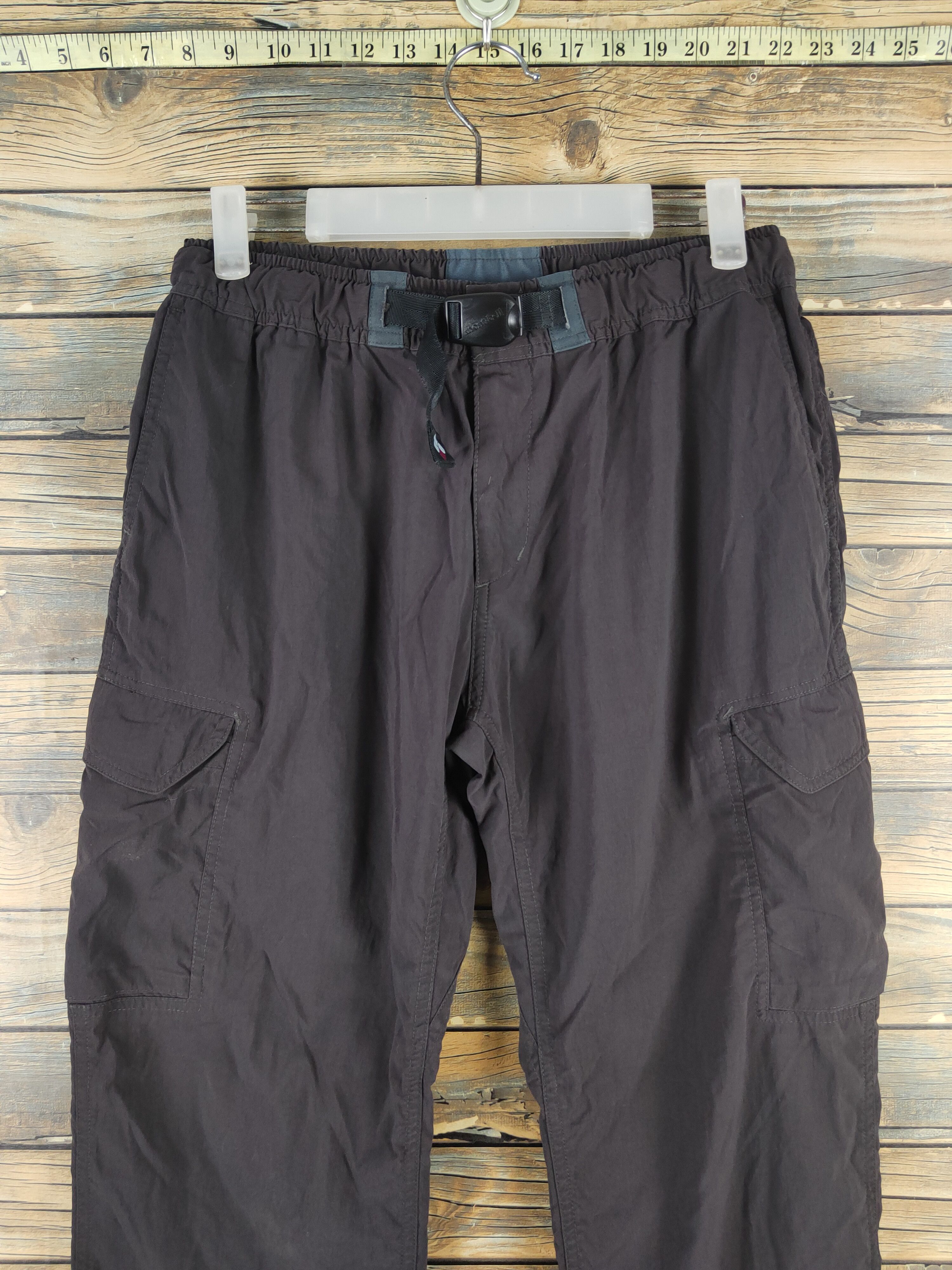 Montbell DL Mont Bell Brown Multipocket Cargo Pants #2430 Size US 27 - 2 Thumbnail