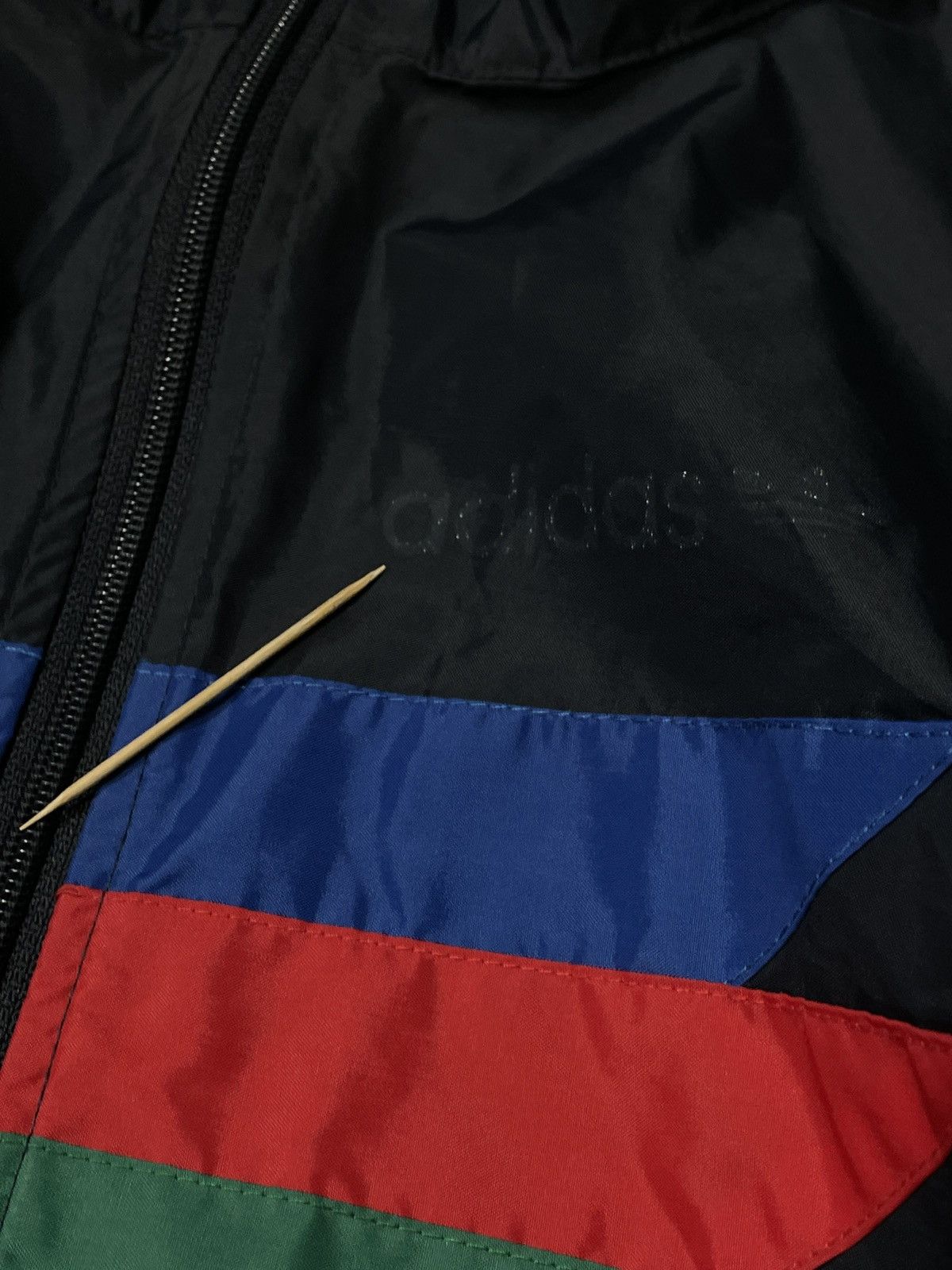 Adidas 🔥RARE🔥Adidas Vintage 90s Raincoat Light Jacket Rare Boxy Size US XL / EU 56 / 4 - 12 Thumbnail